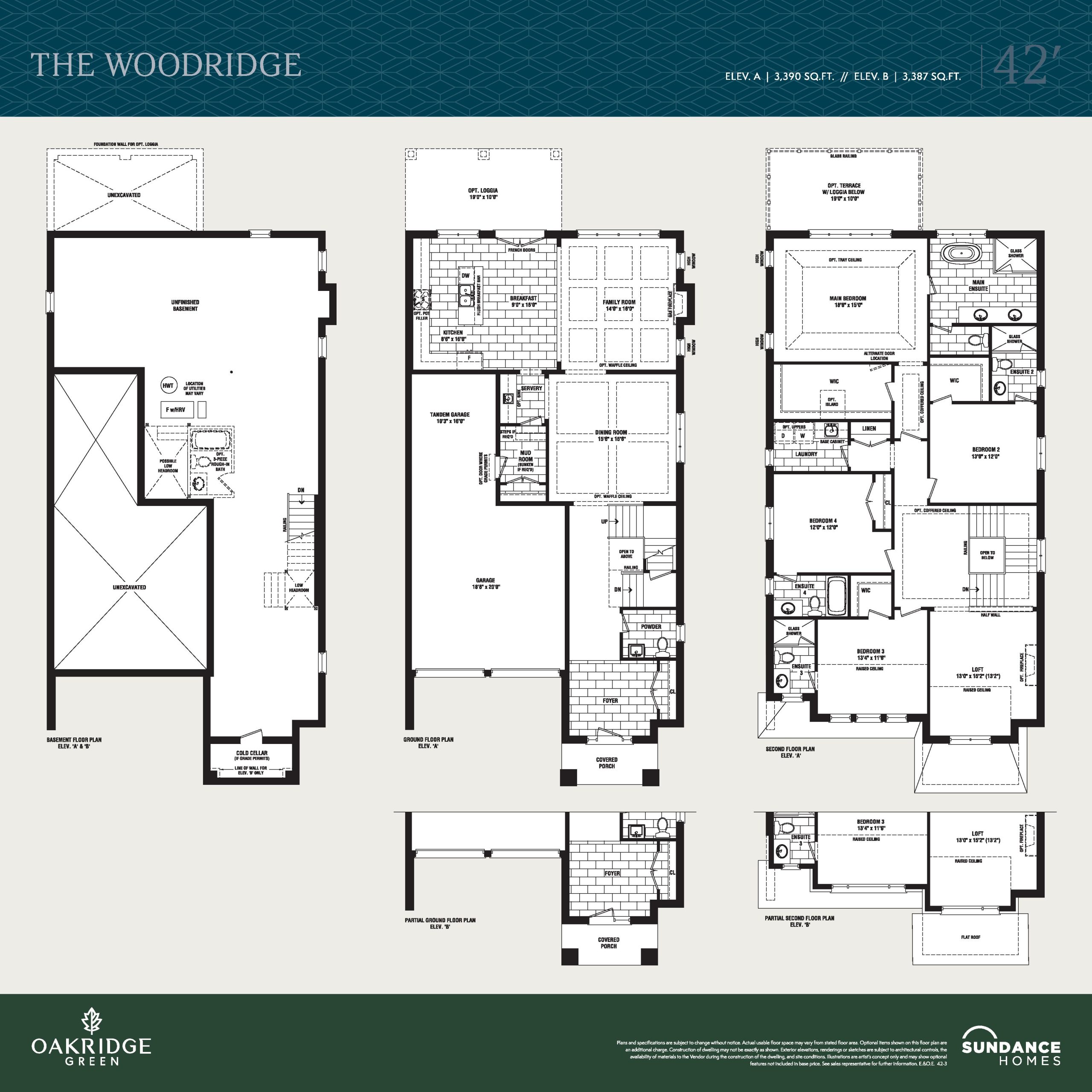 The Woodridge floor plan