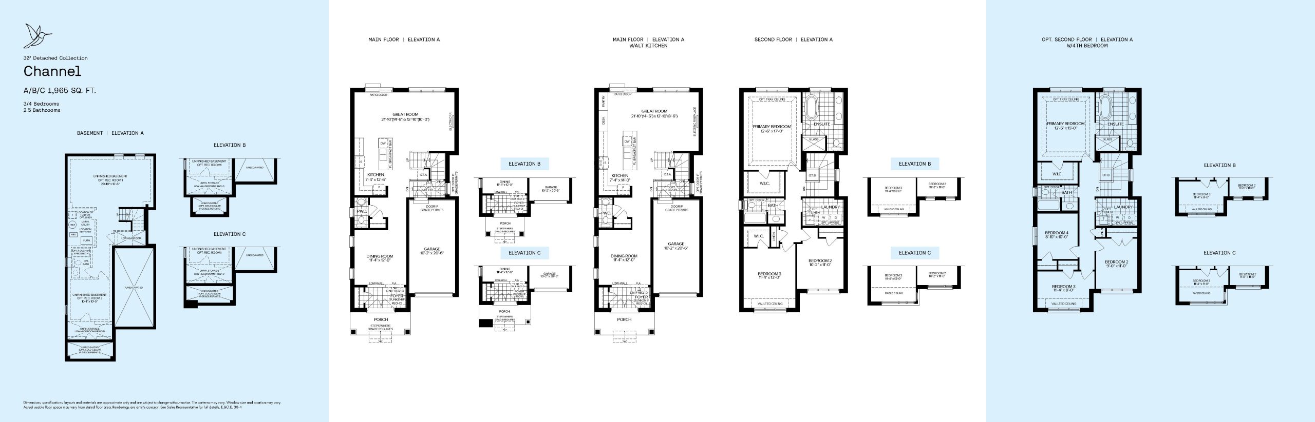 Channel 30-4 floor plan