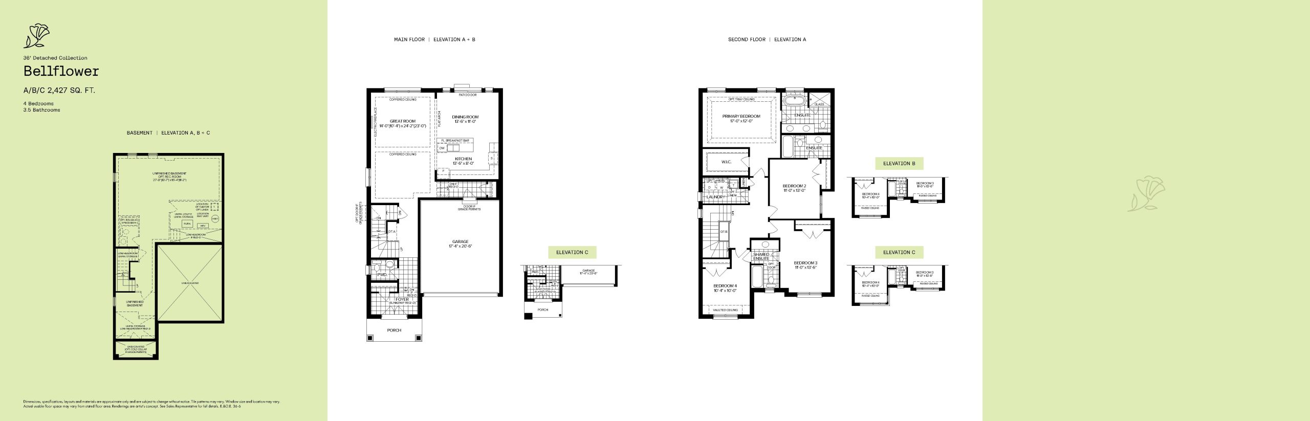 Bellflower 36-6 floor plan
