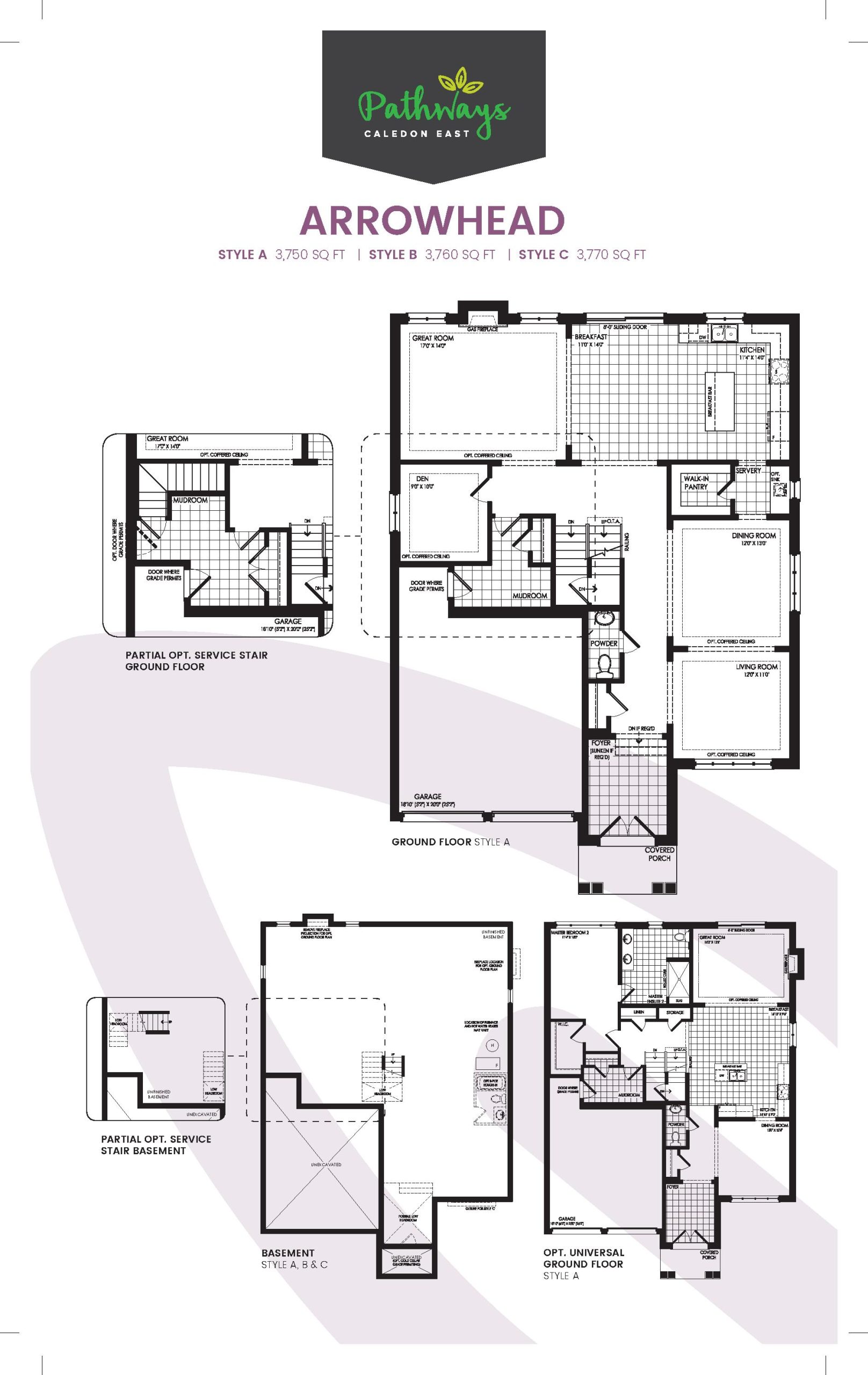 Arrowhead floor plan