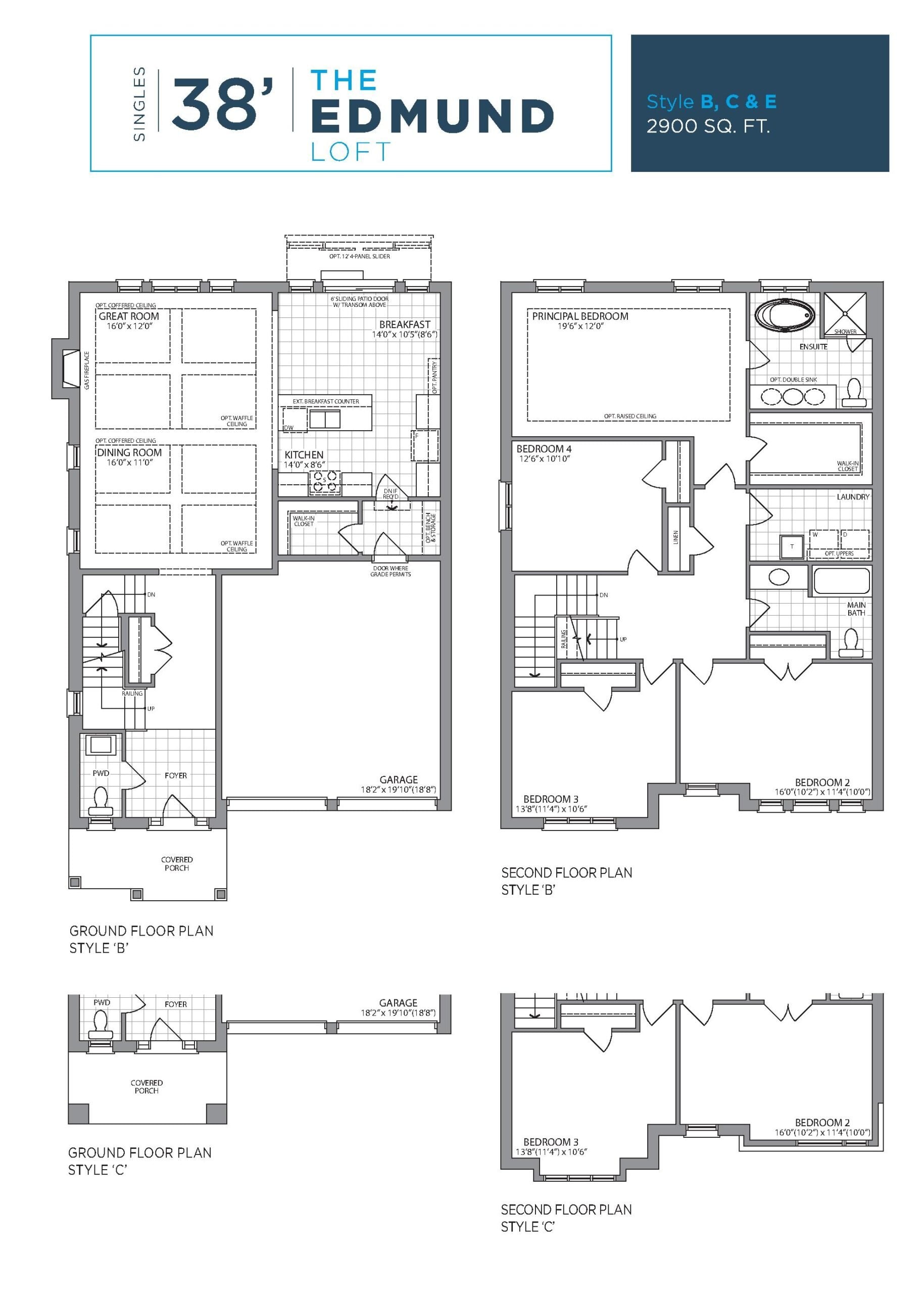 The Edmund Loft floor plan
