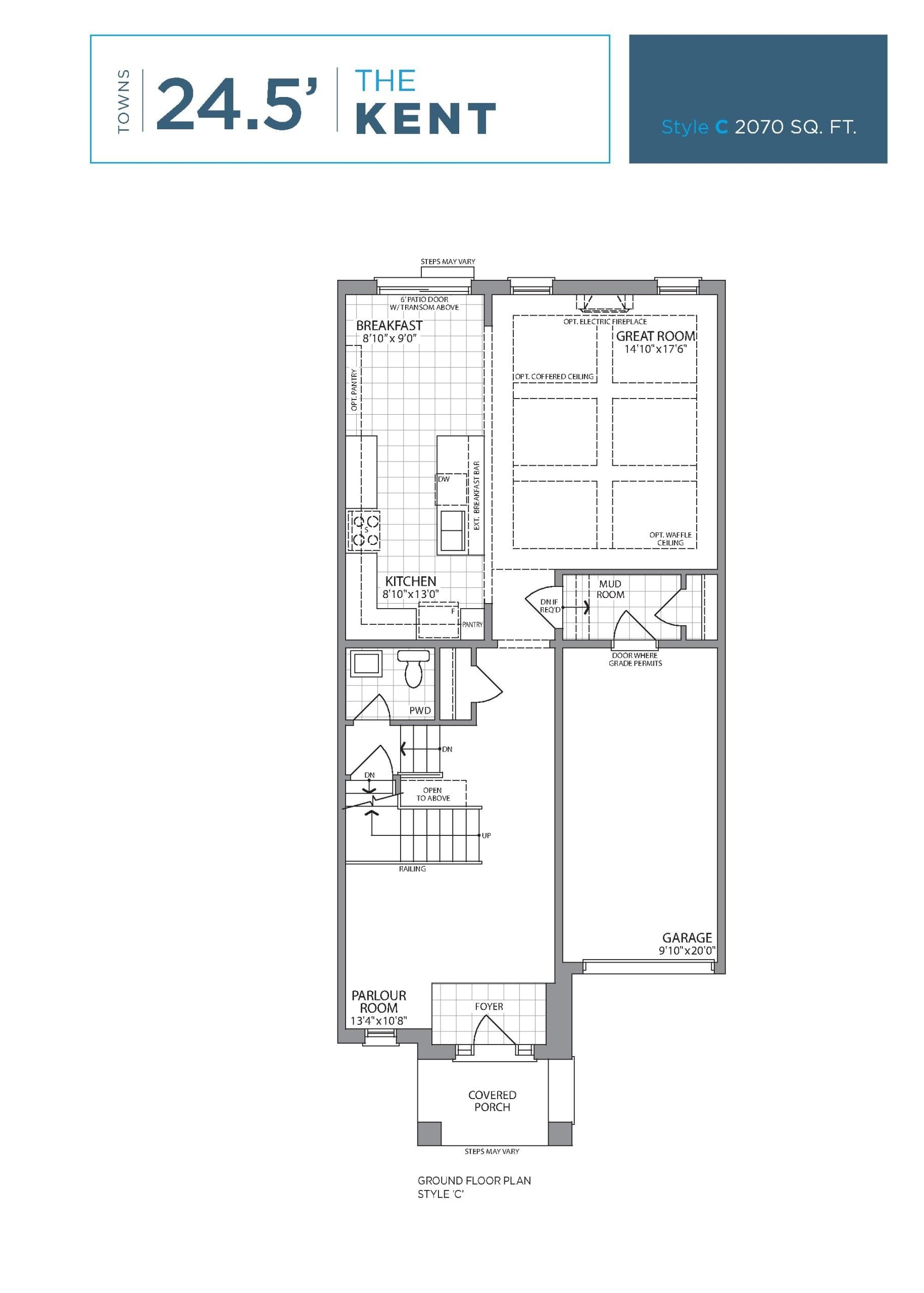 The Kent floor plan