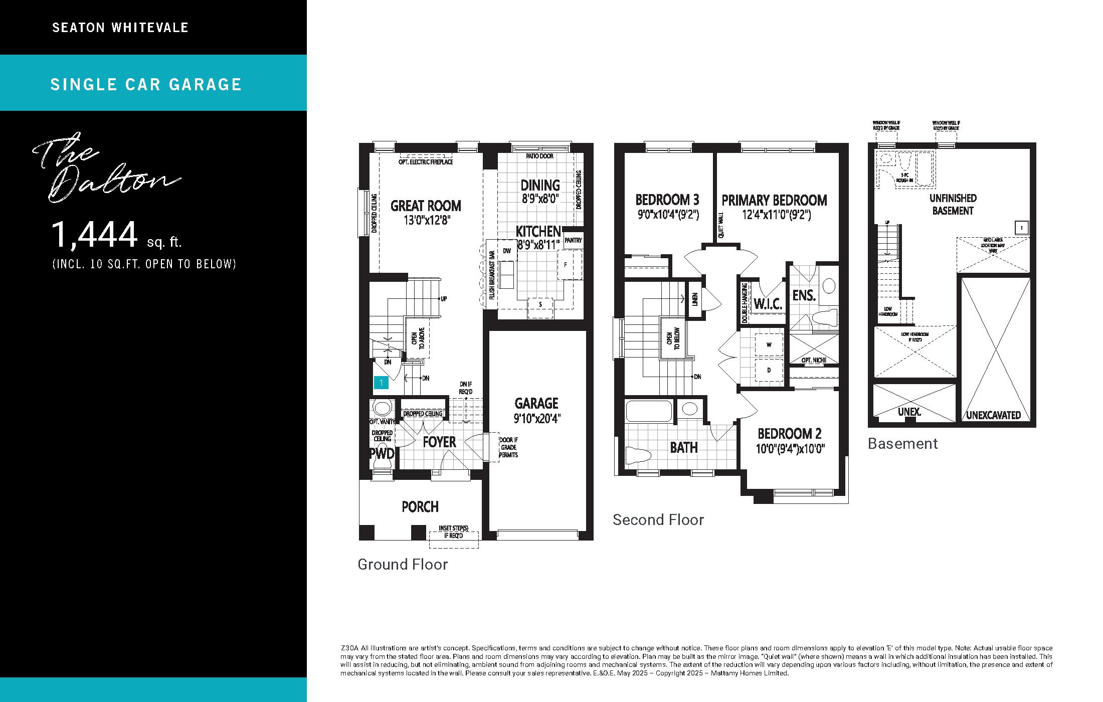 The Dalton floor plan
