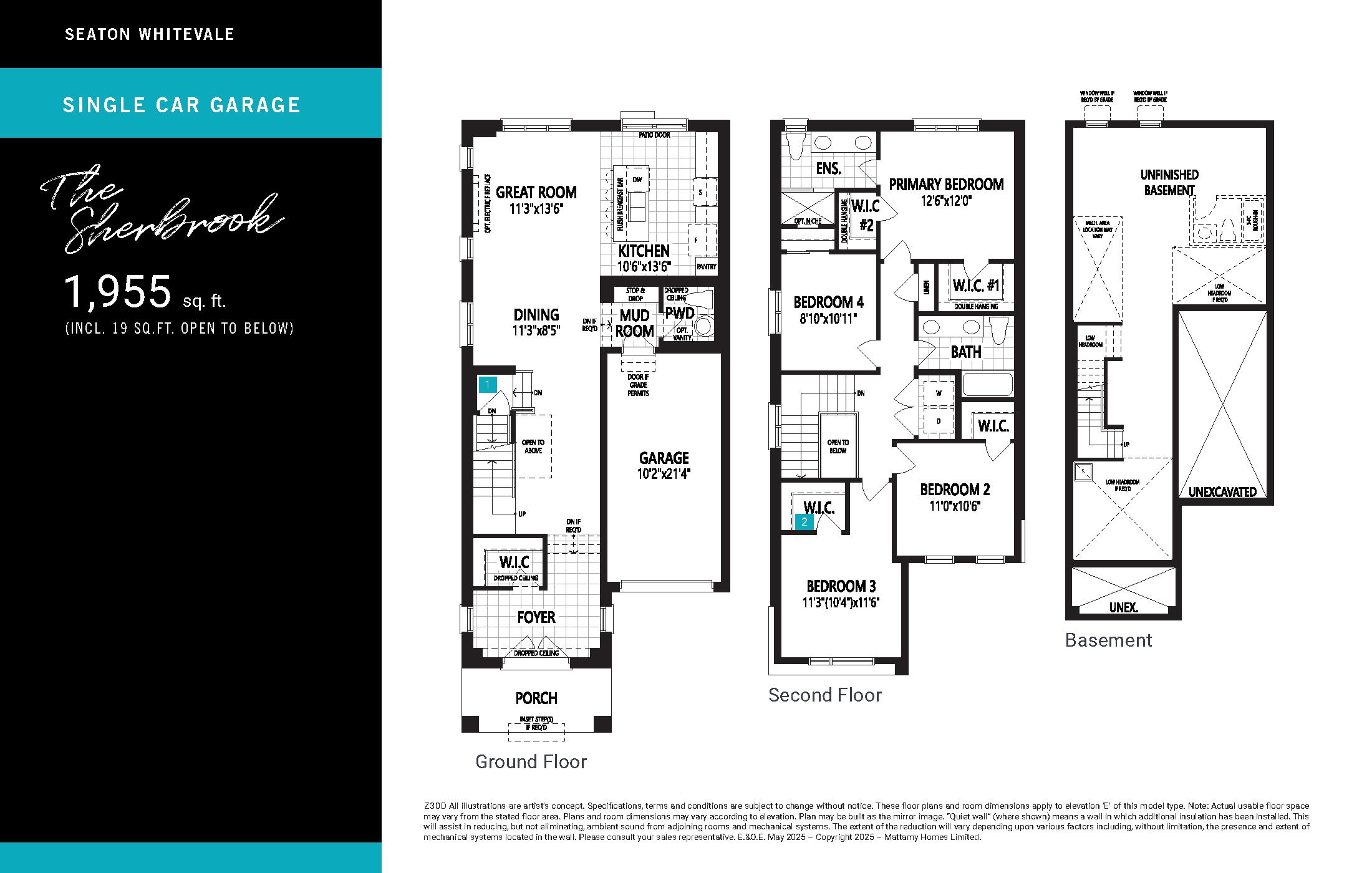 The Sherbrook floor plan