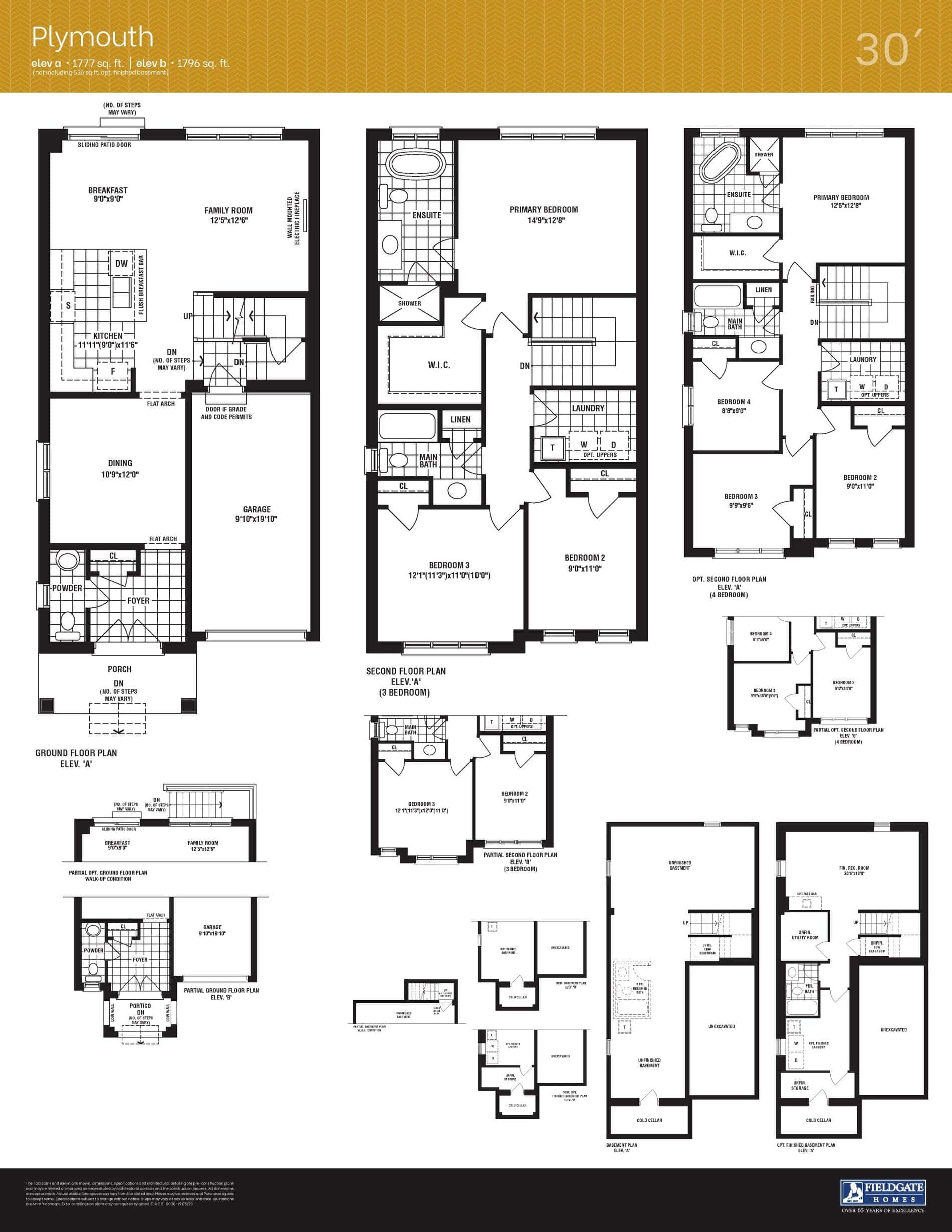 Plymouth floor plan