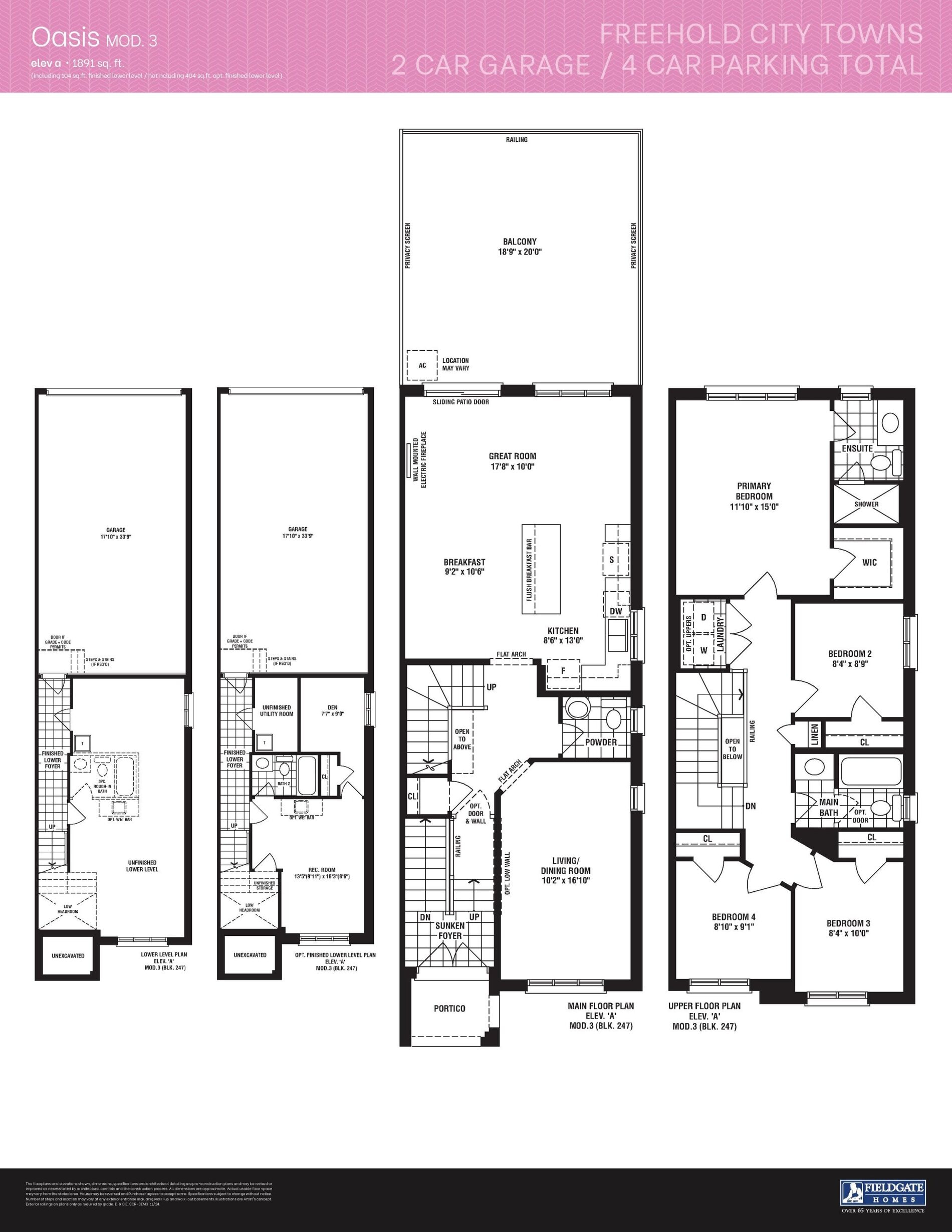 Oasis Mod 3 floor plan