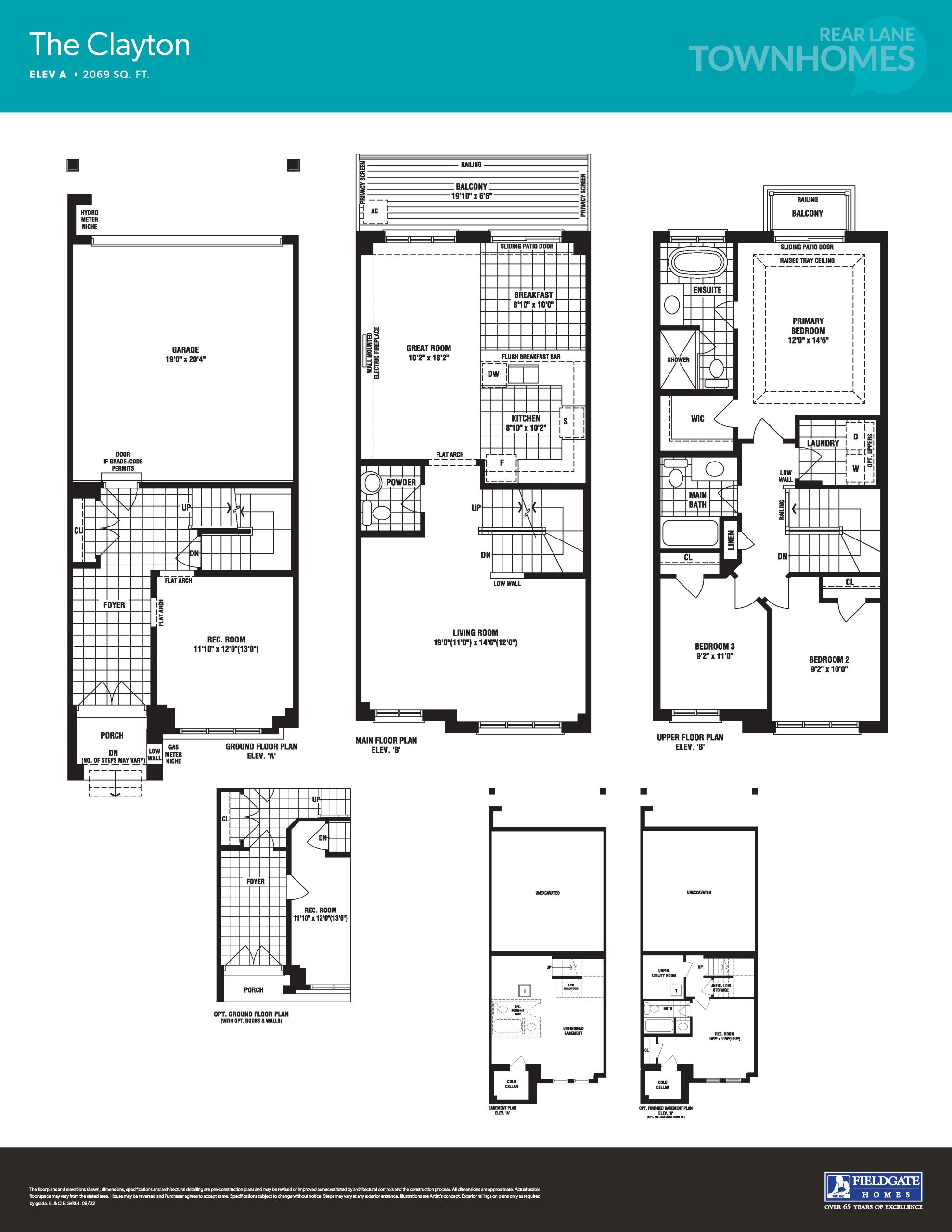 The Clayton floor plan