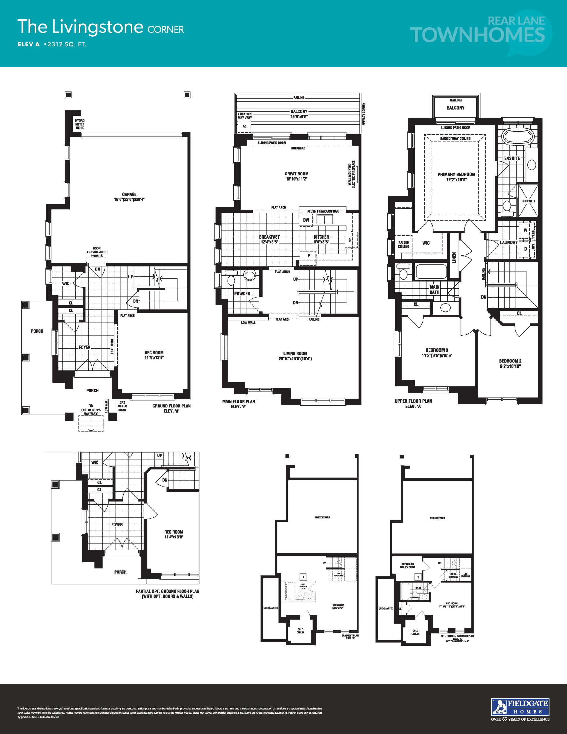 The Livingstone Corner floor plan