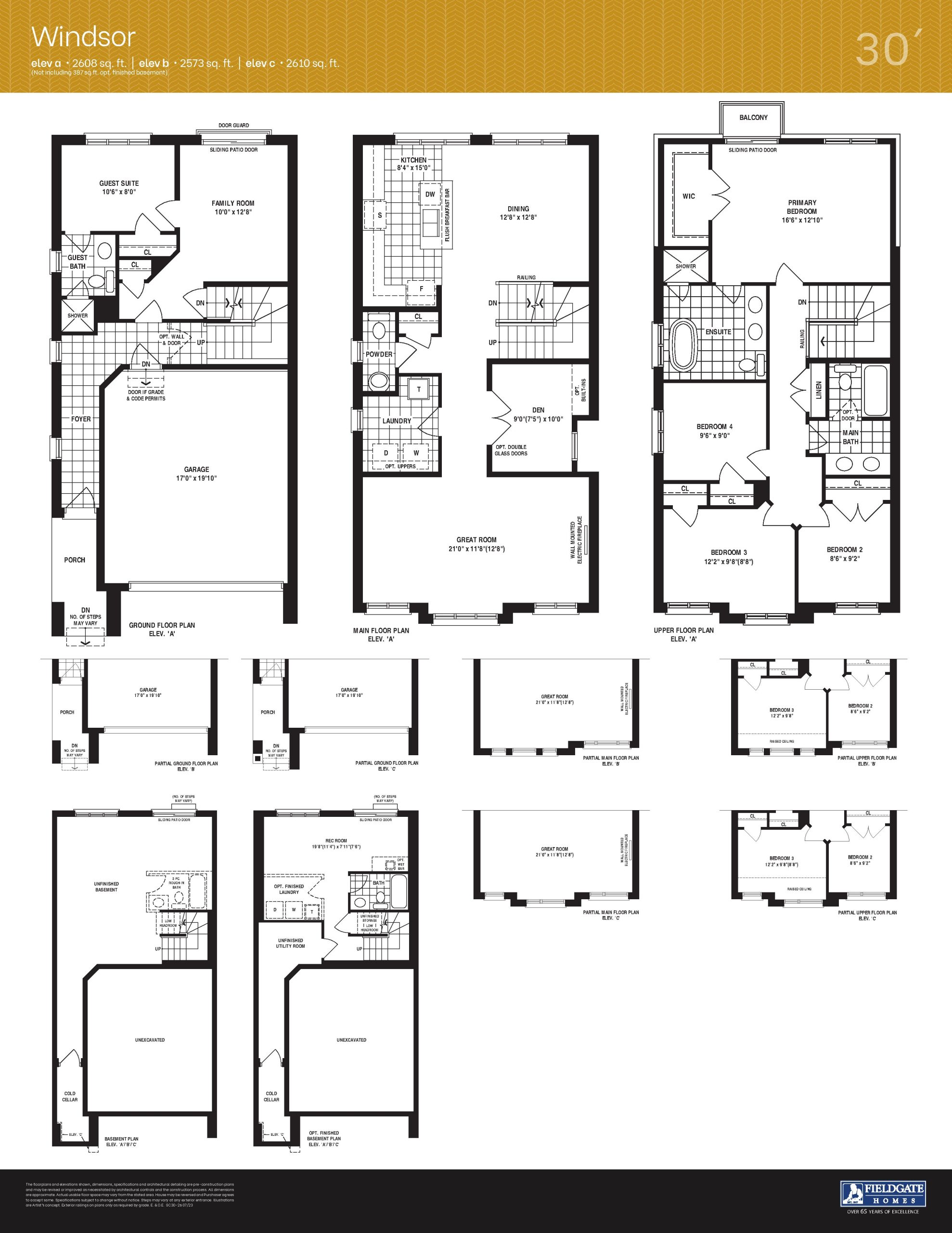 Windsor floor plan