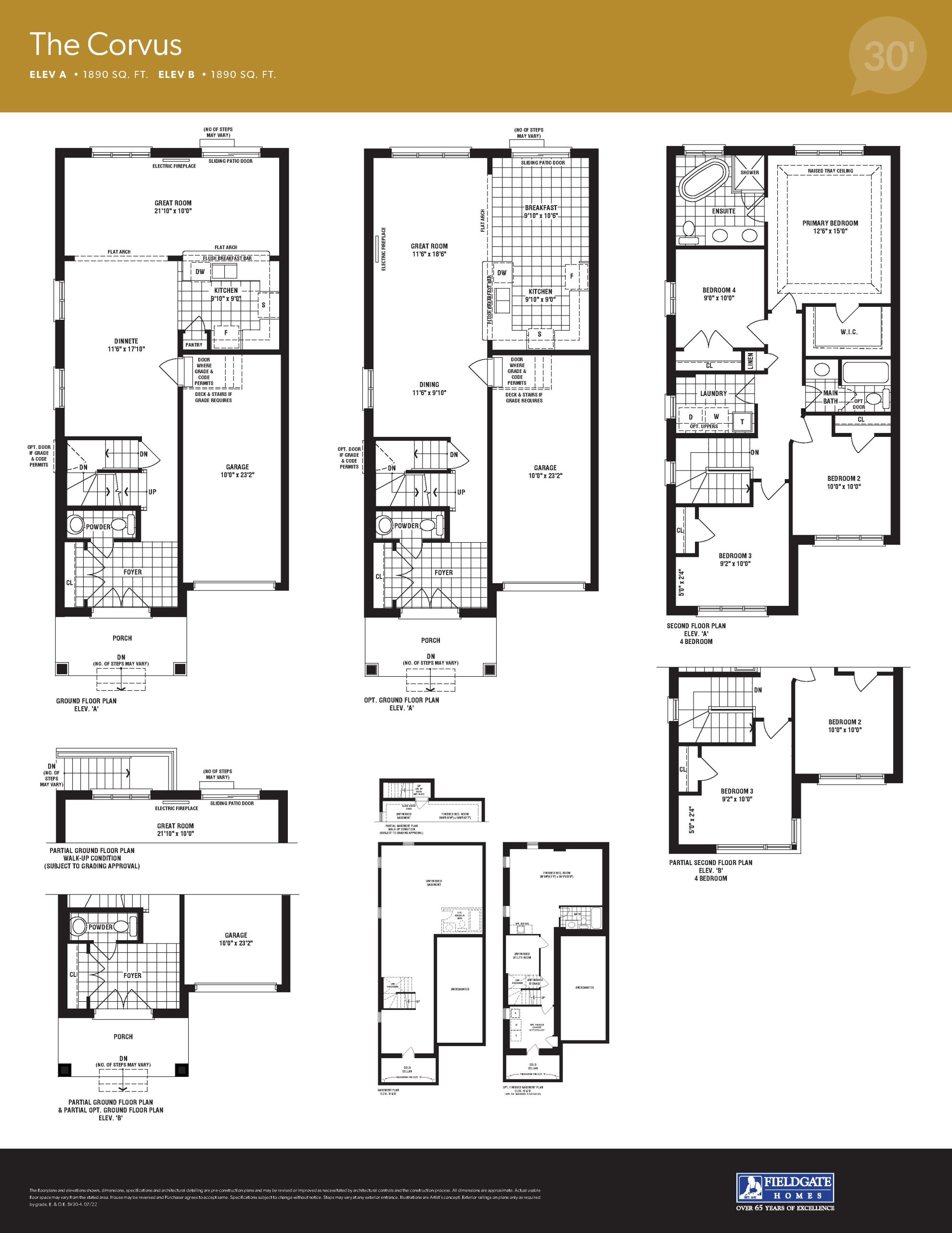 The Corvus floor plan