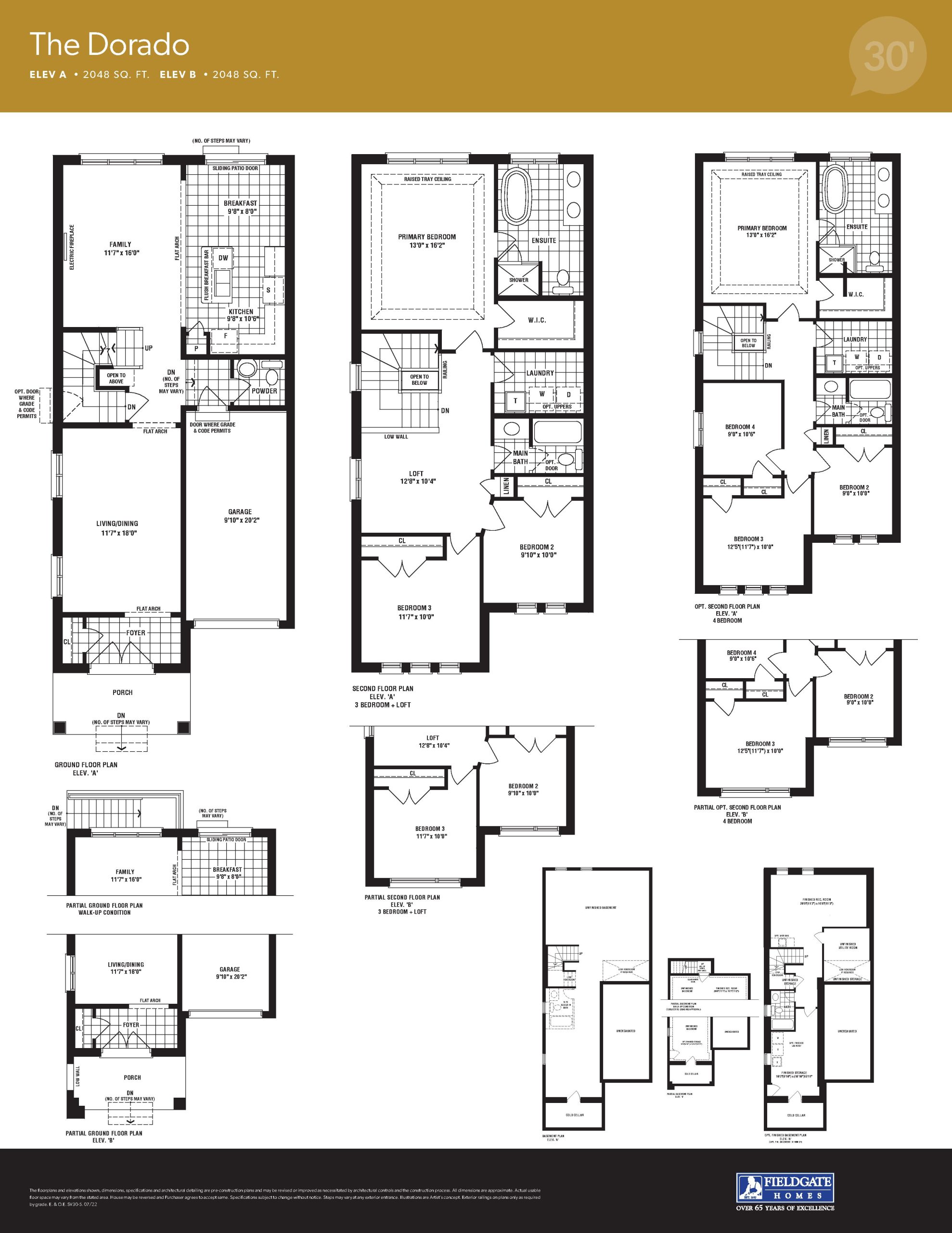 The Dorado floor plan