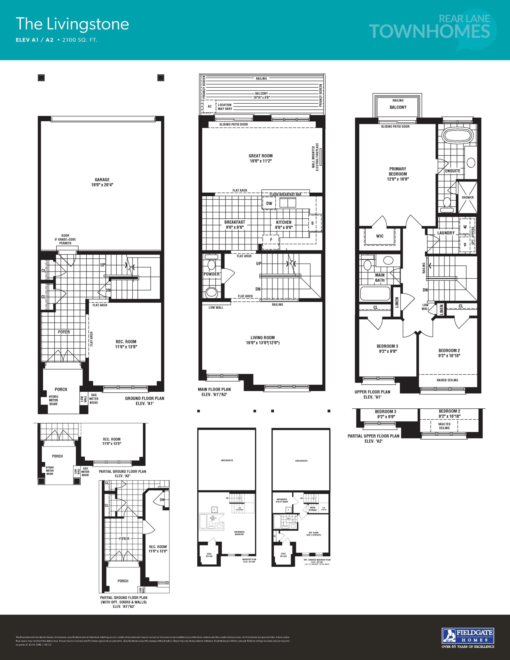 The Livingstone floor plan