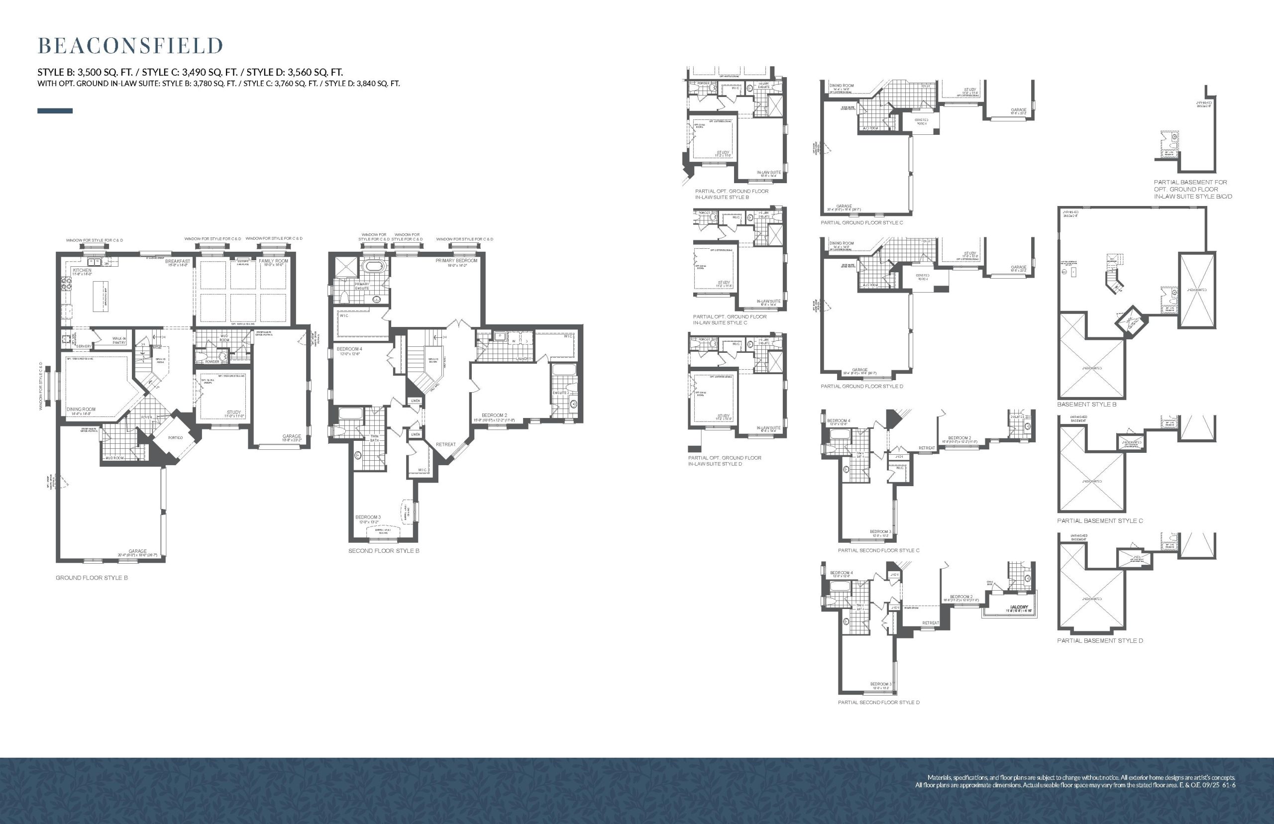 Beaconsfield floor plan