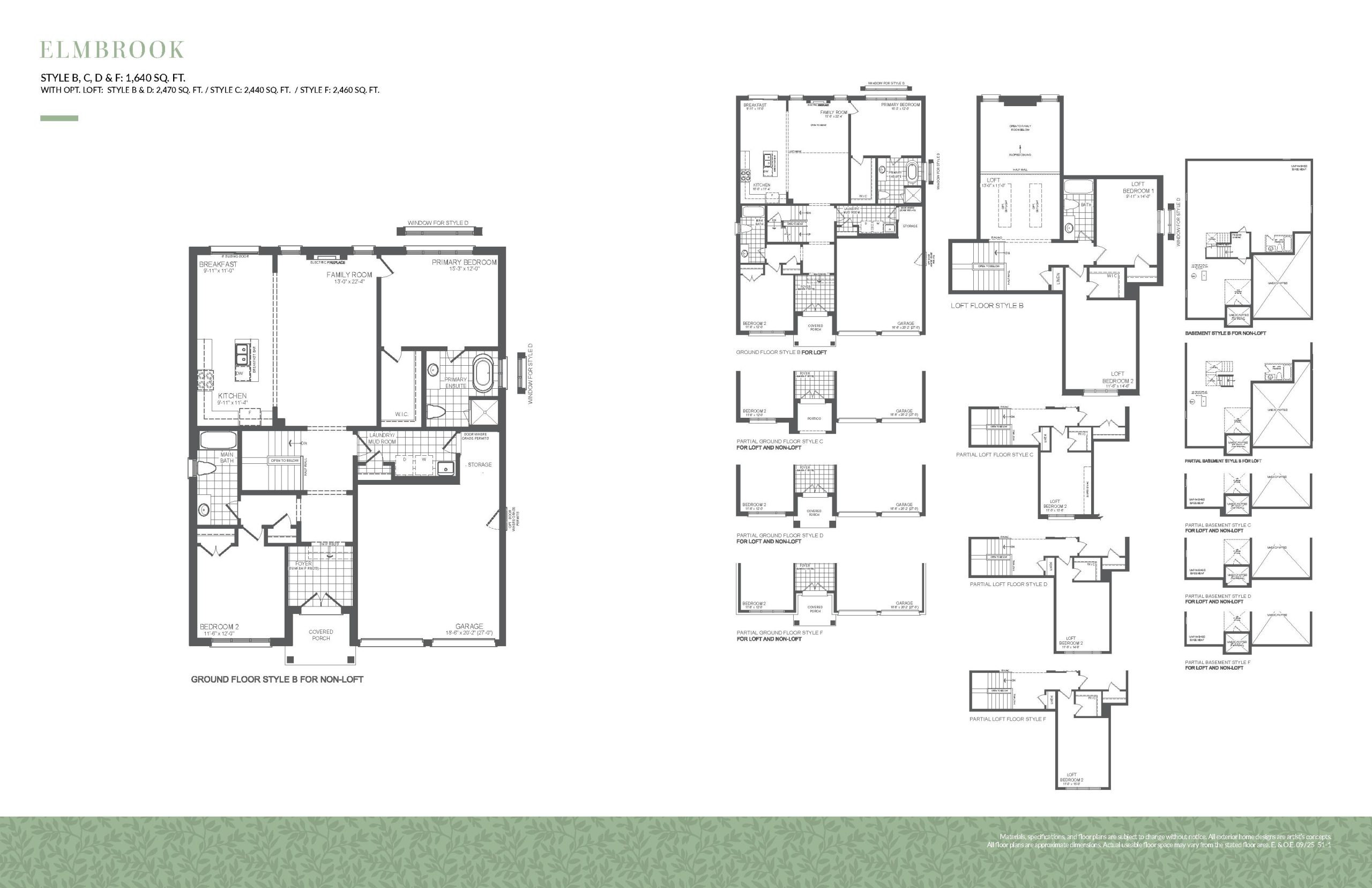 Elmbrook floor plan