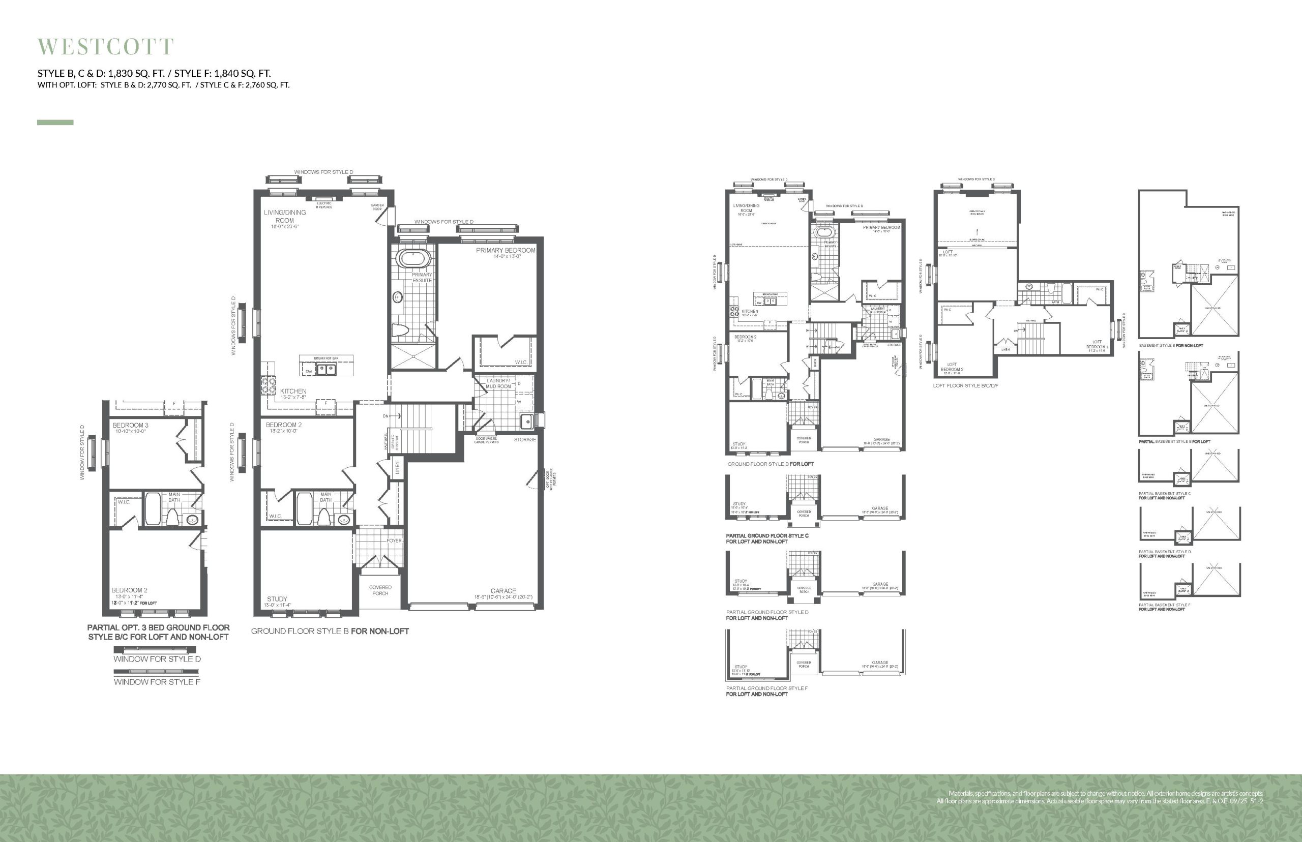Westcott floor plan