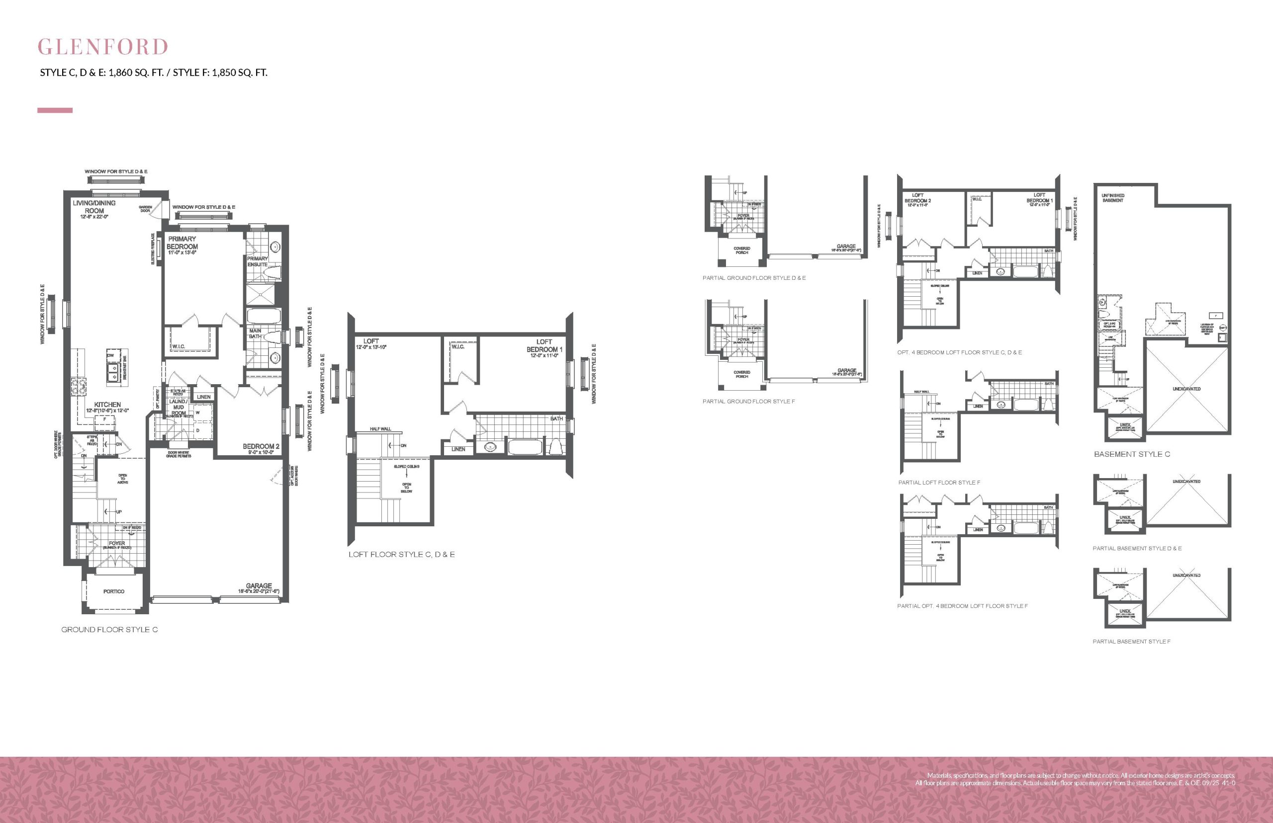 Glenford floor plan