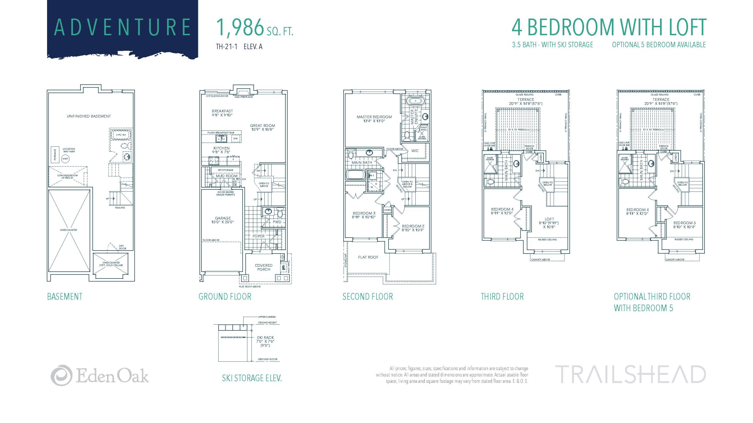 Adventure floor plan