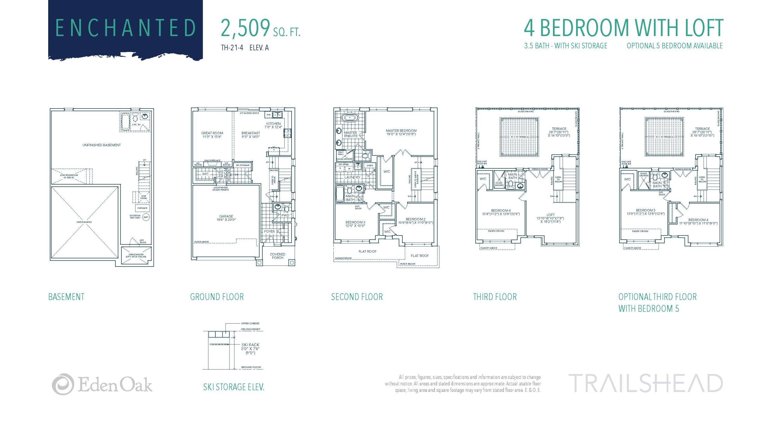 Enchanted floor plan