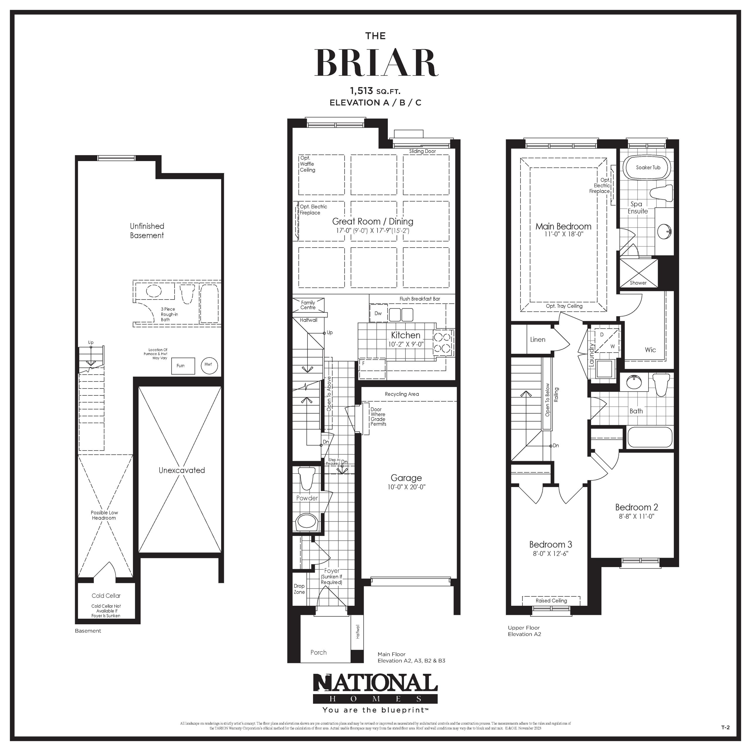 Briar floor plan