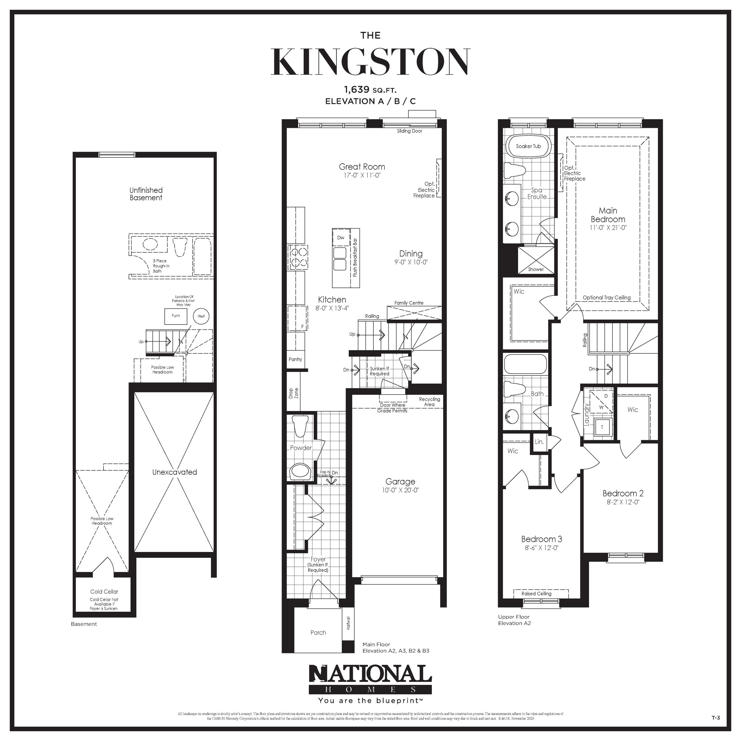 Kingston floor plan