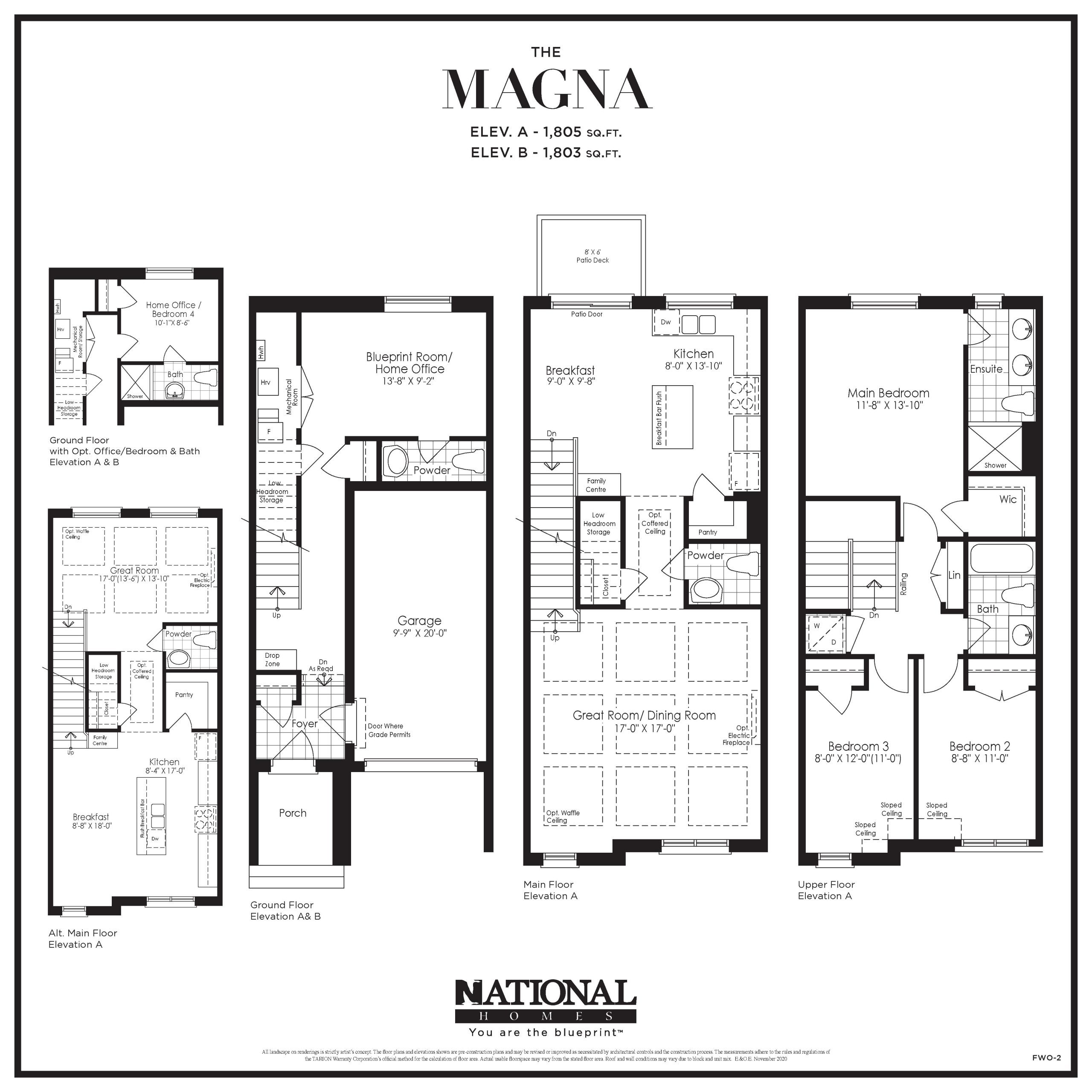 Magna floor plan