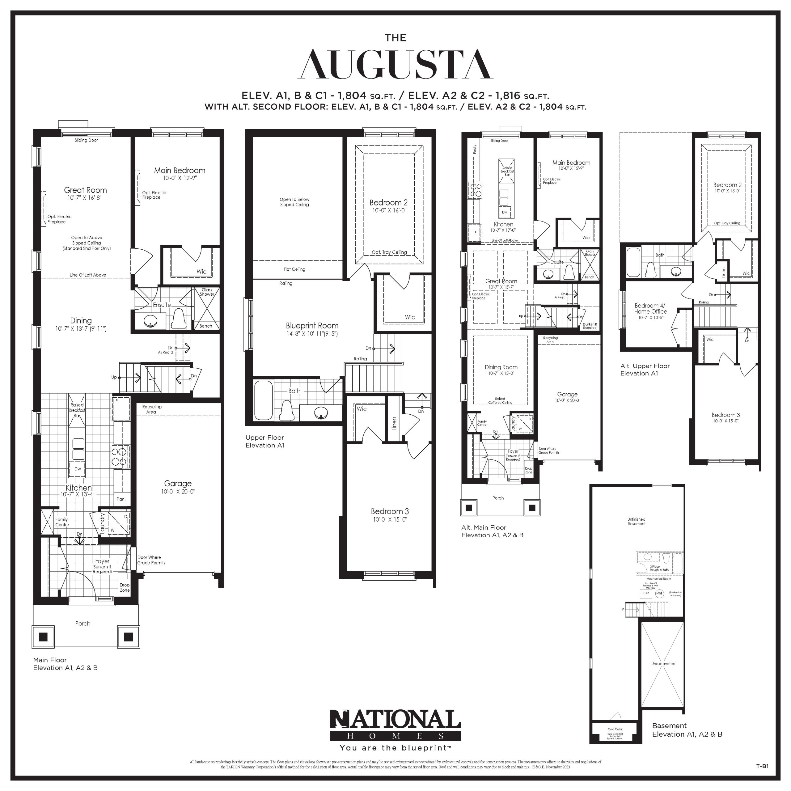 Augusta floor plan