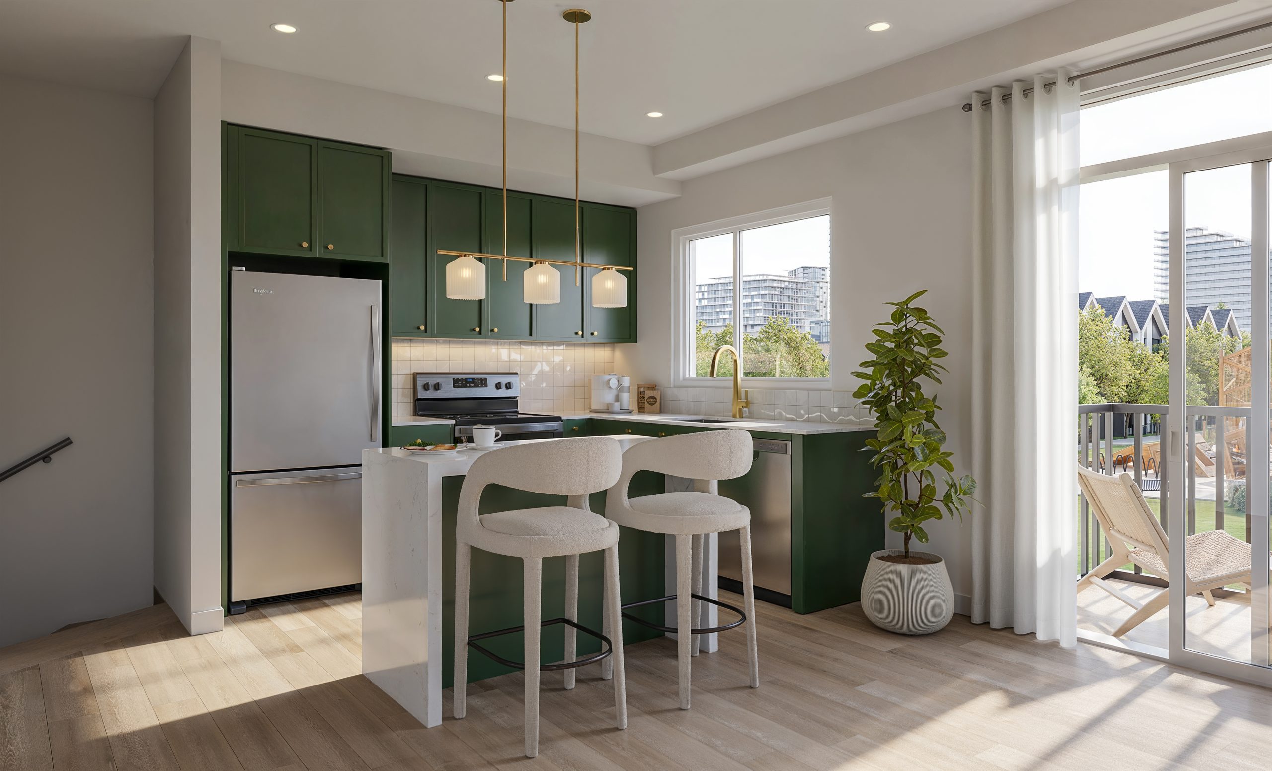 Aura Lakeview Village Towns in Mississauga — rendering 5