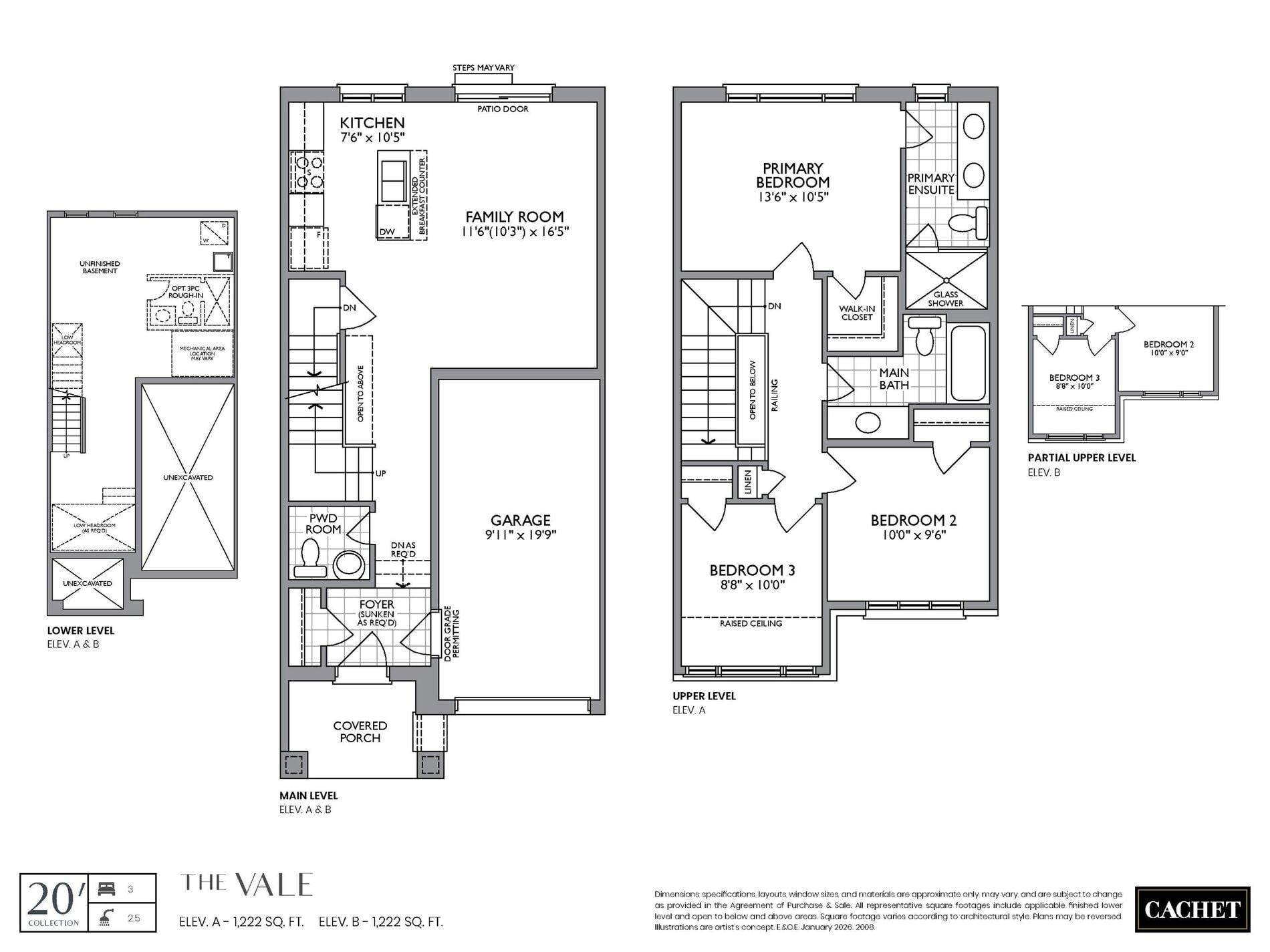 Vale floor plan