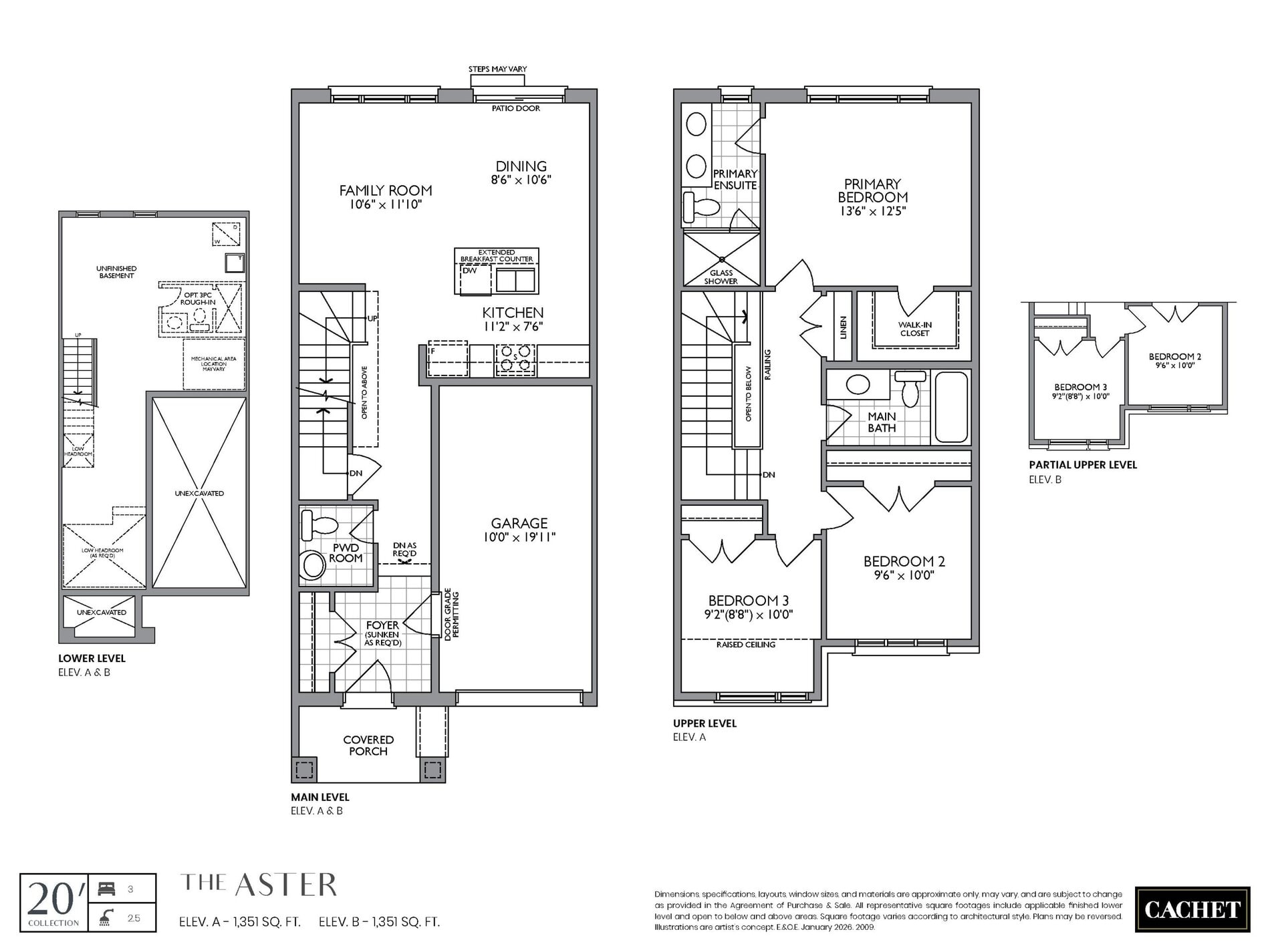Aster floor plan