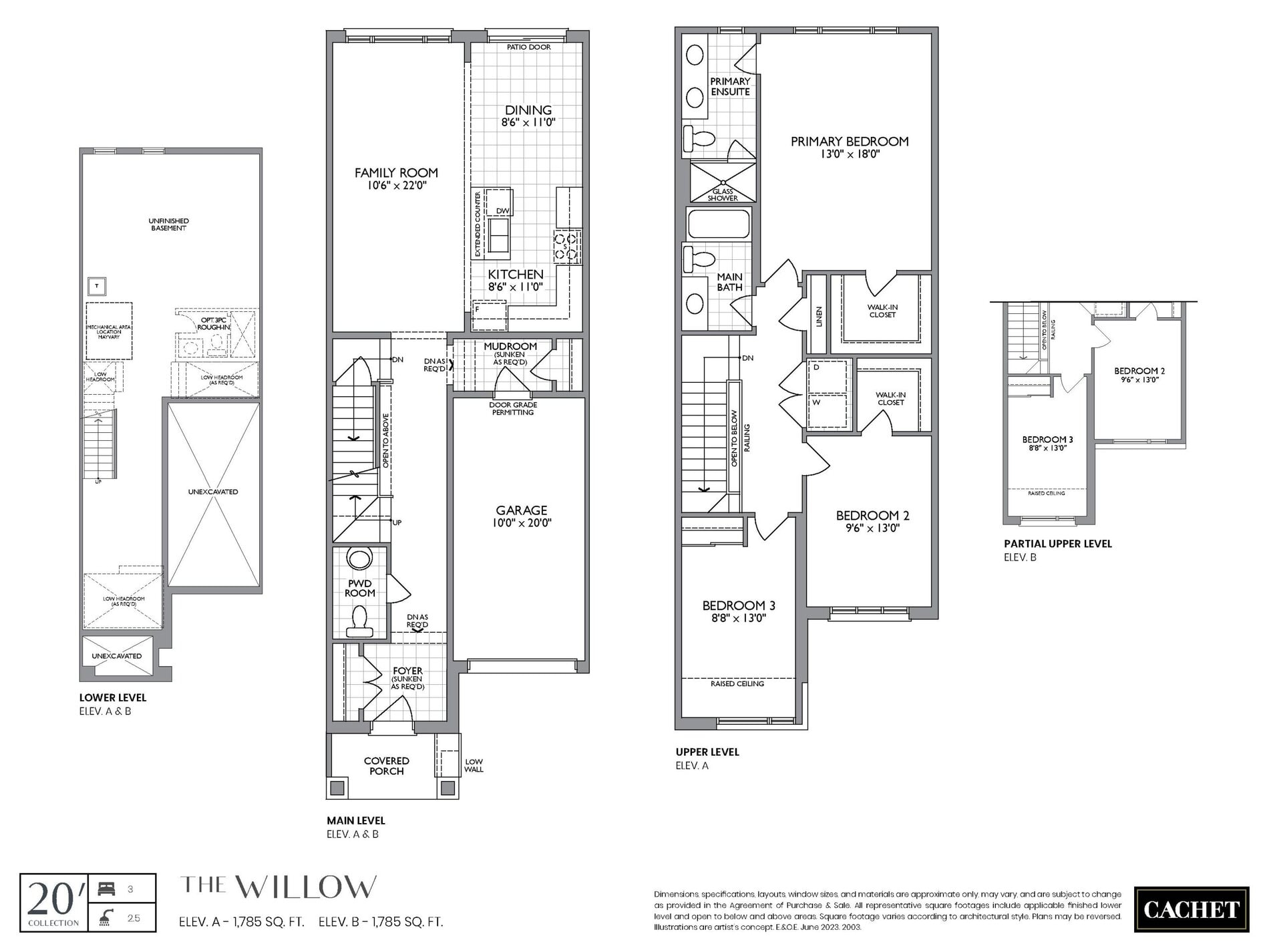 Willow floor plan