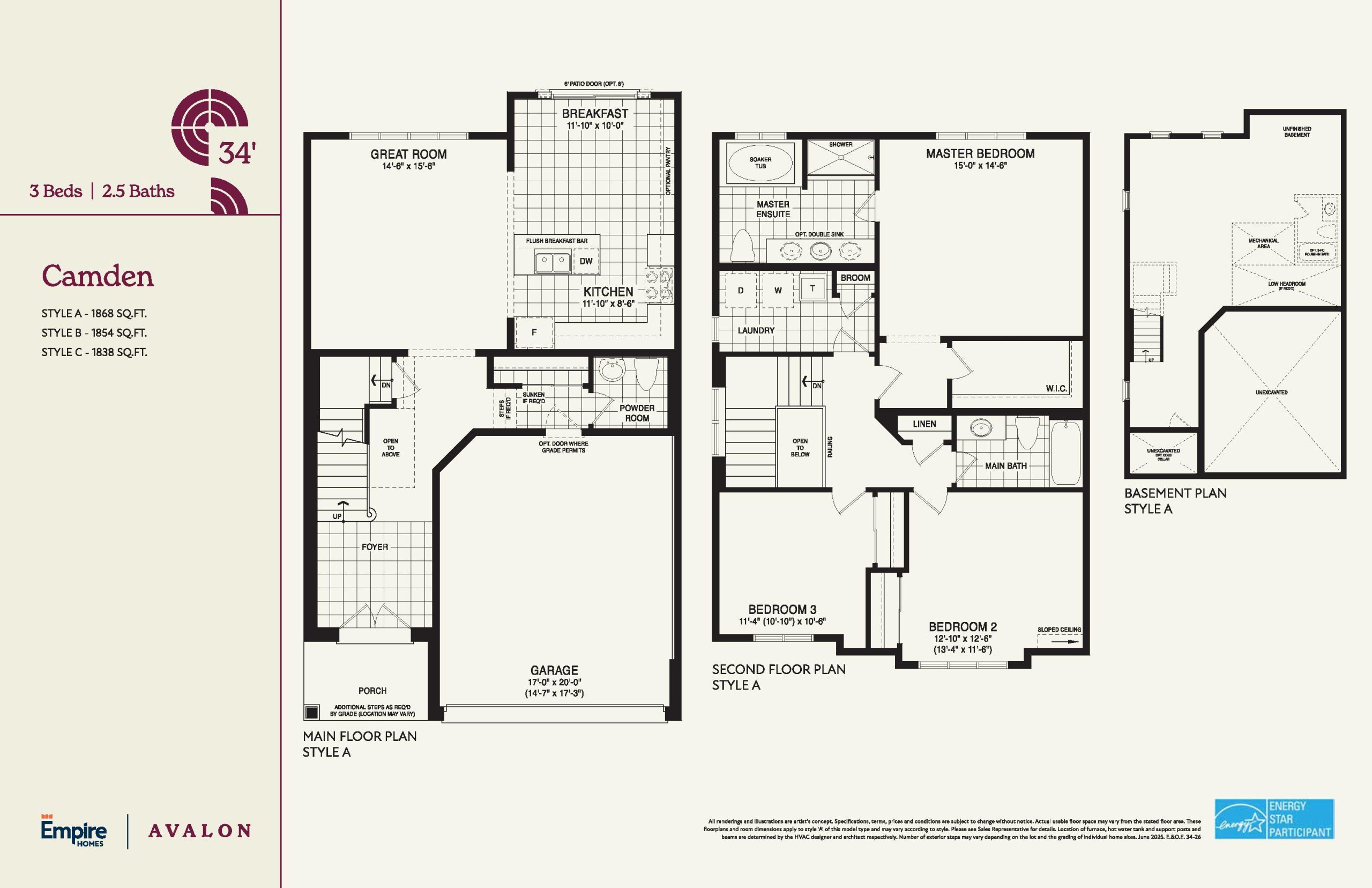 Camden floor plan
