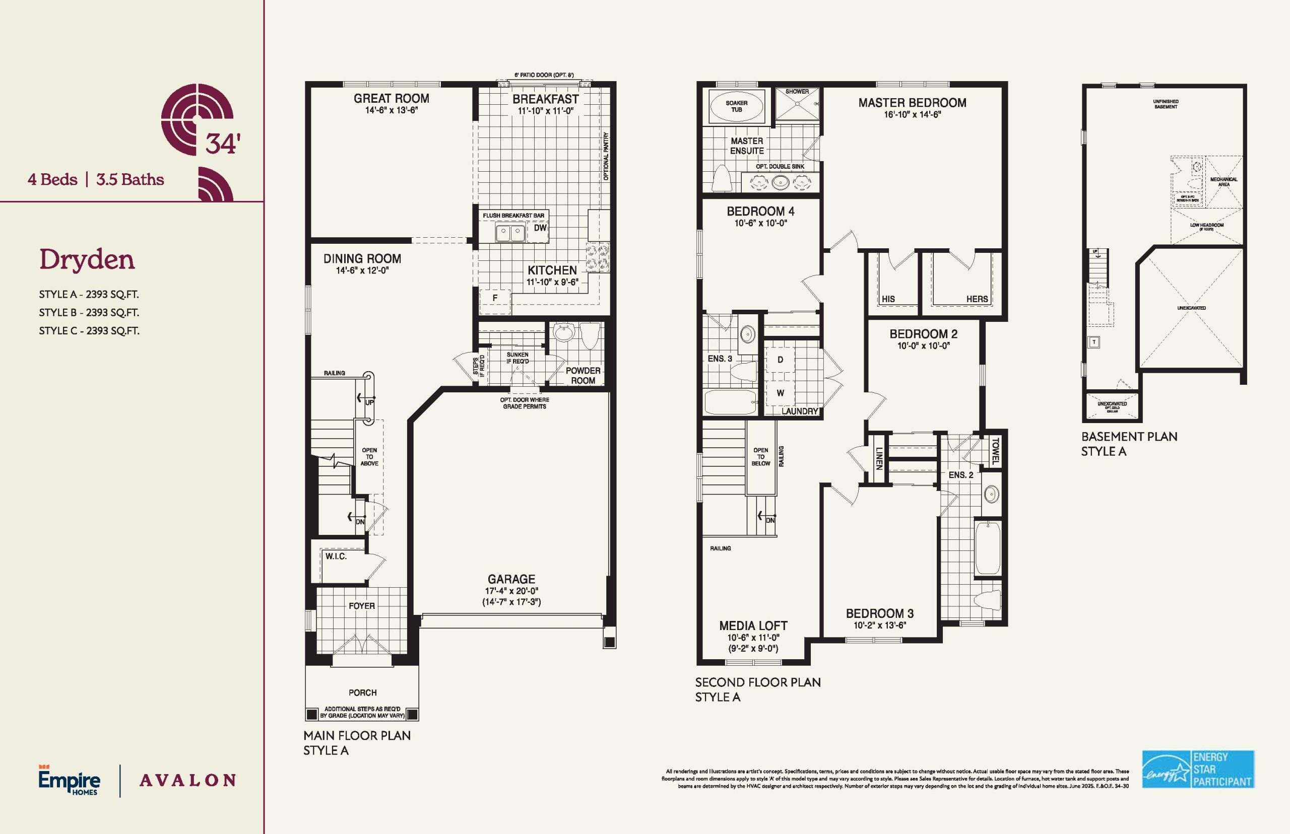 Dryden floor plan