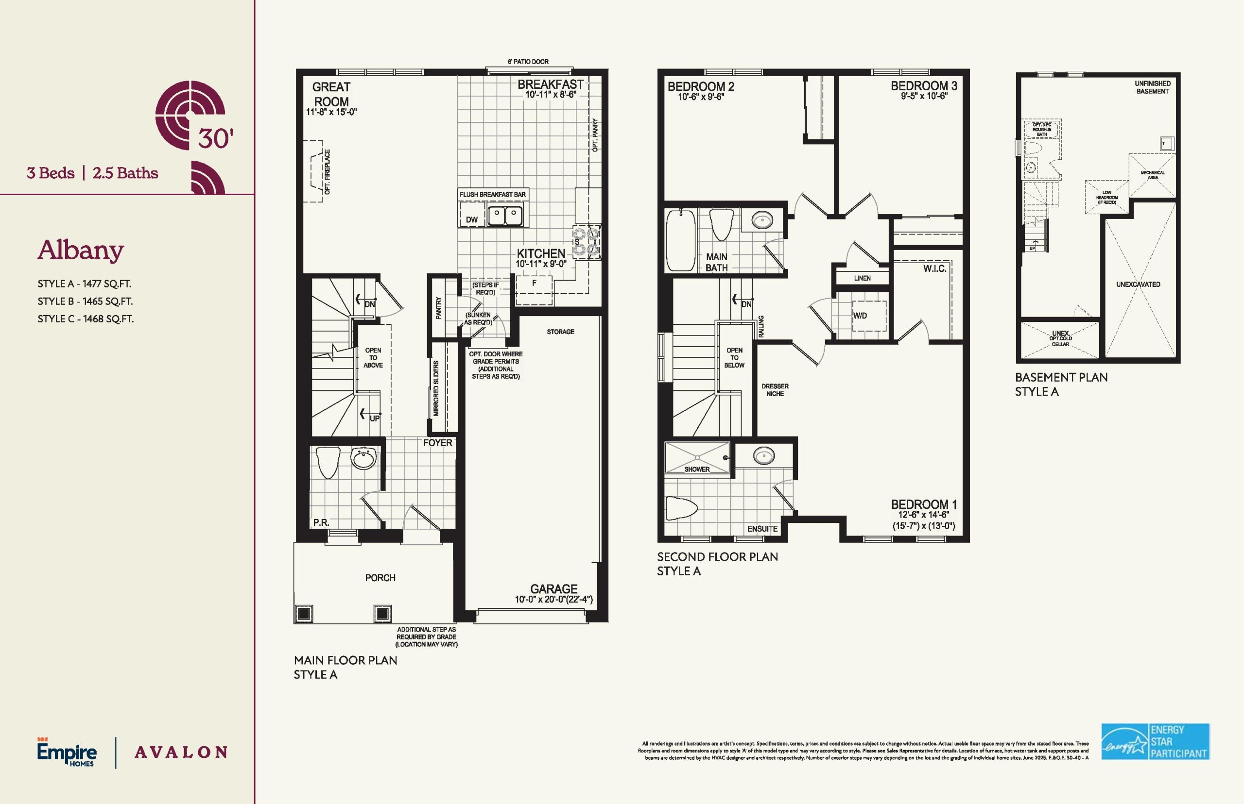 Albany floor plan
