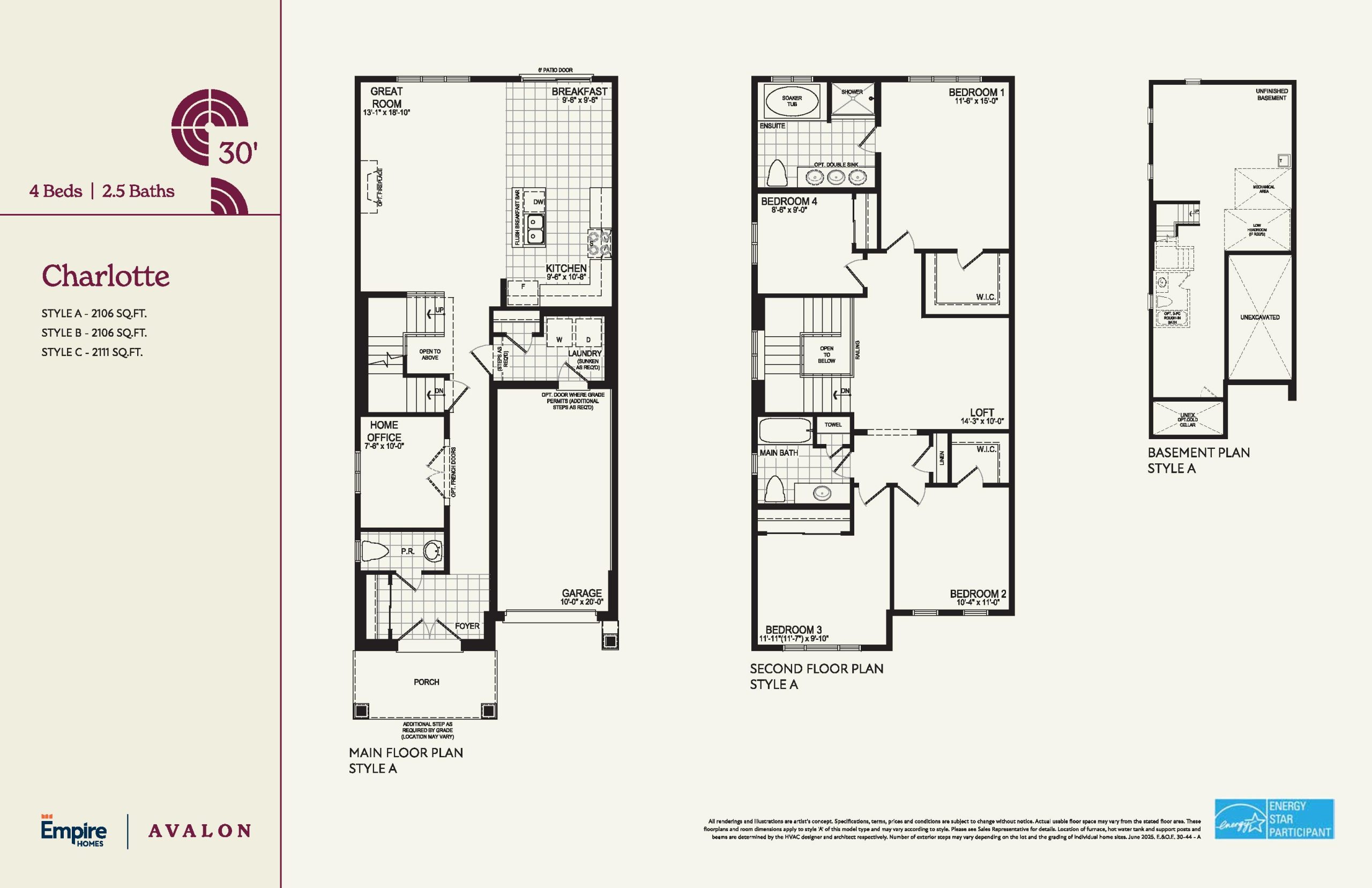 Charlotte floor plan
