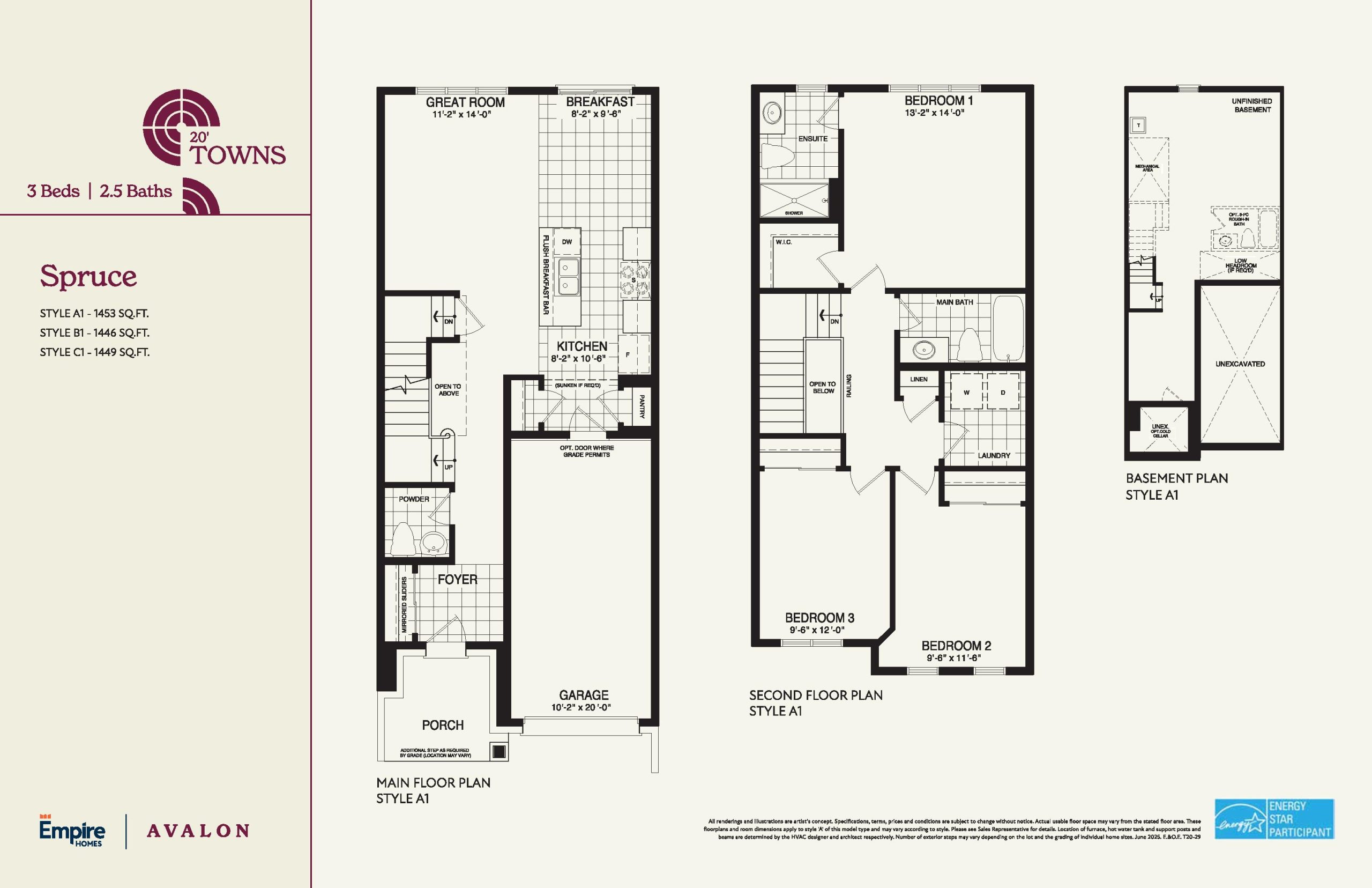 Spruce floor plan