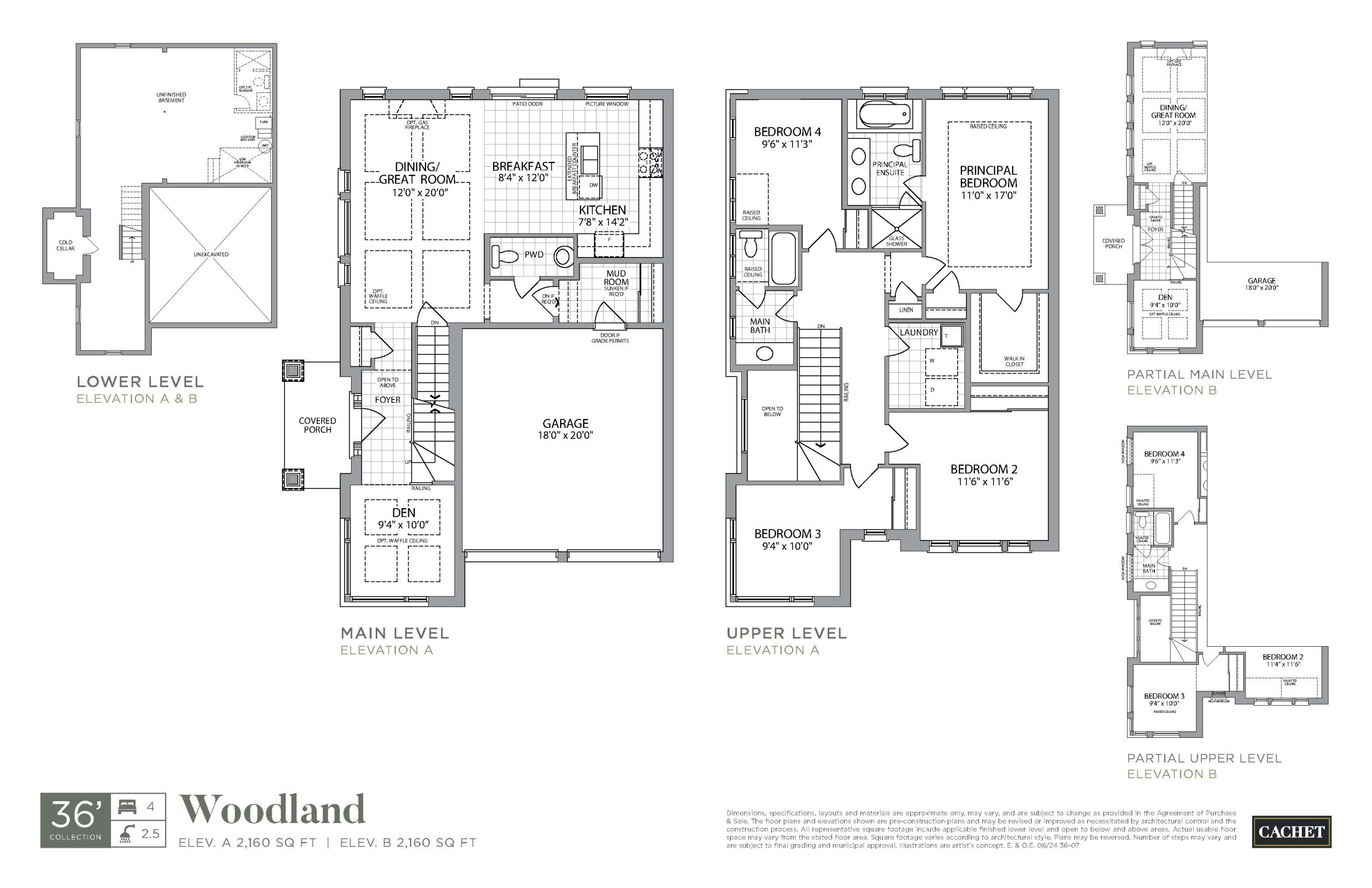 Woodland floor plan
