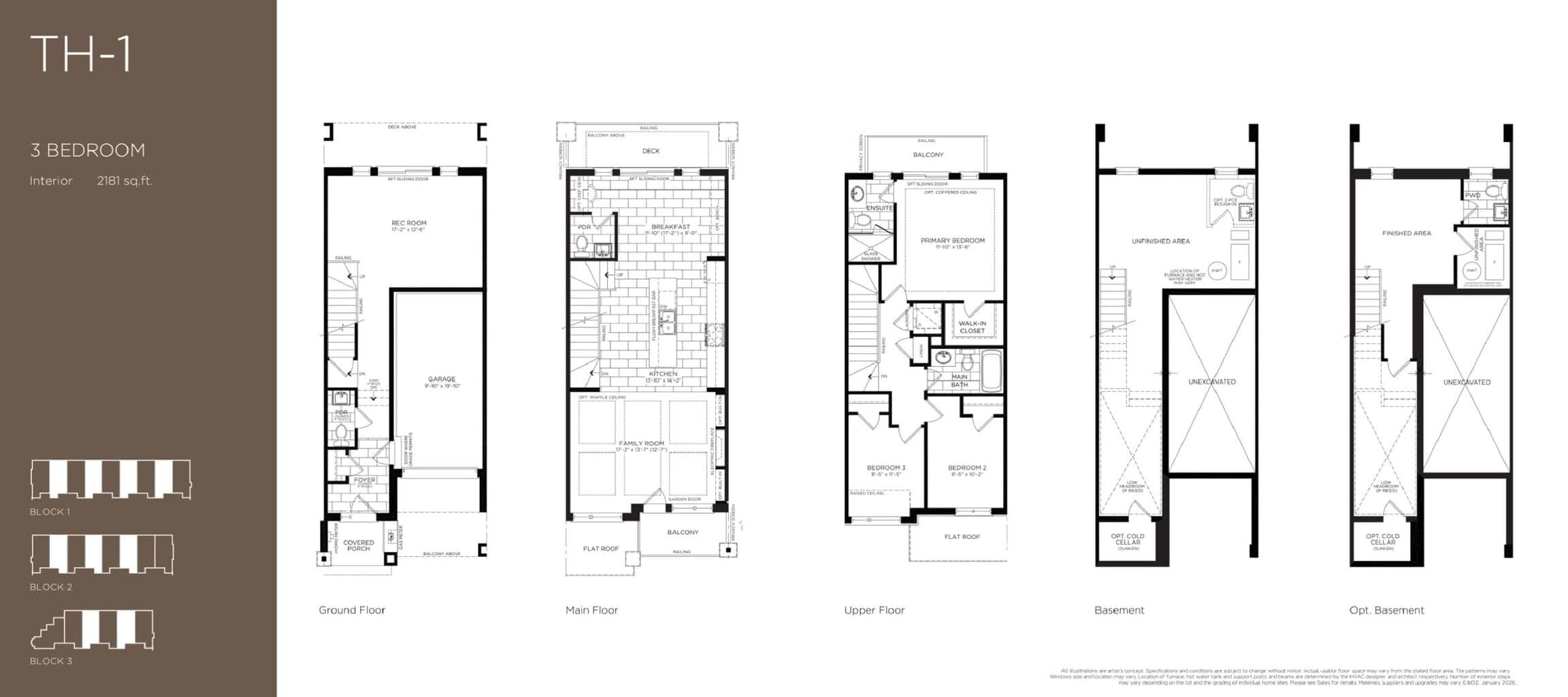 TH-1 floor plan