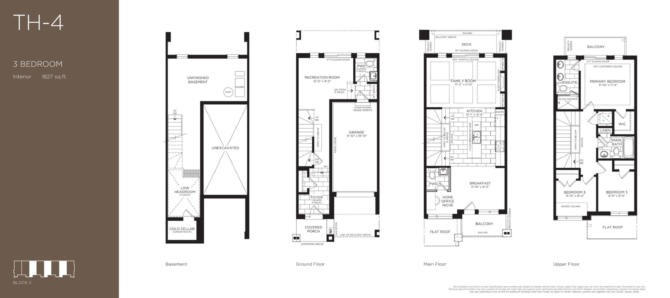 TH-4 floor plan