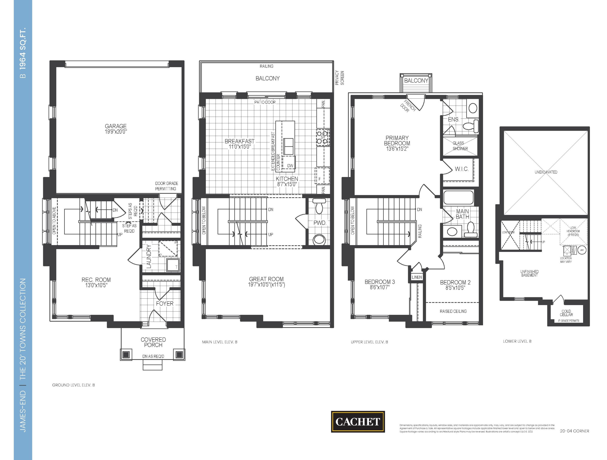 James (End) floor plan