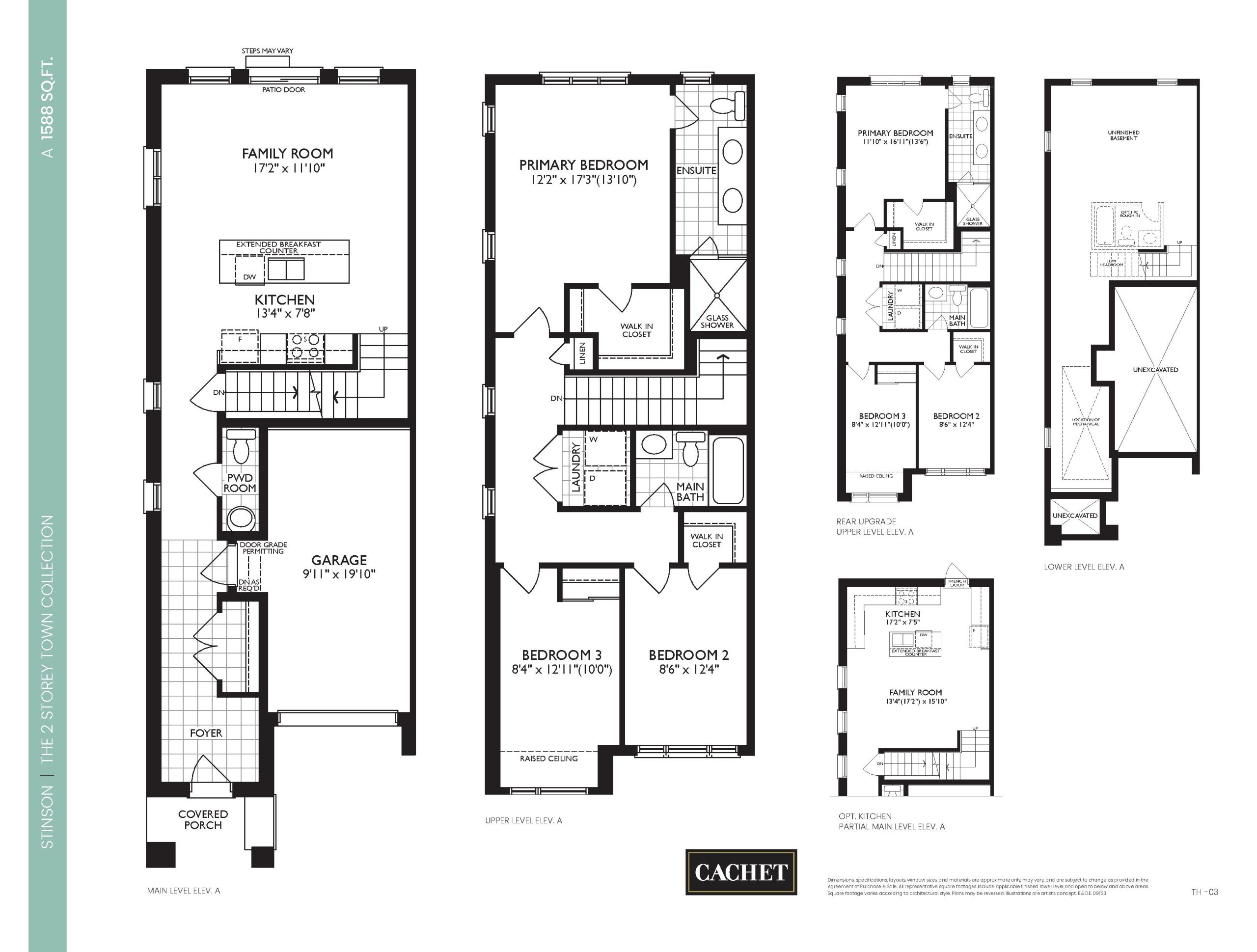 Stinson (End) floor plan