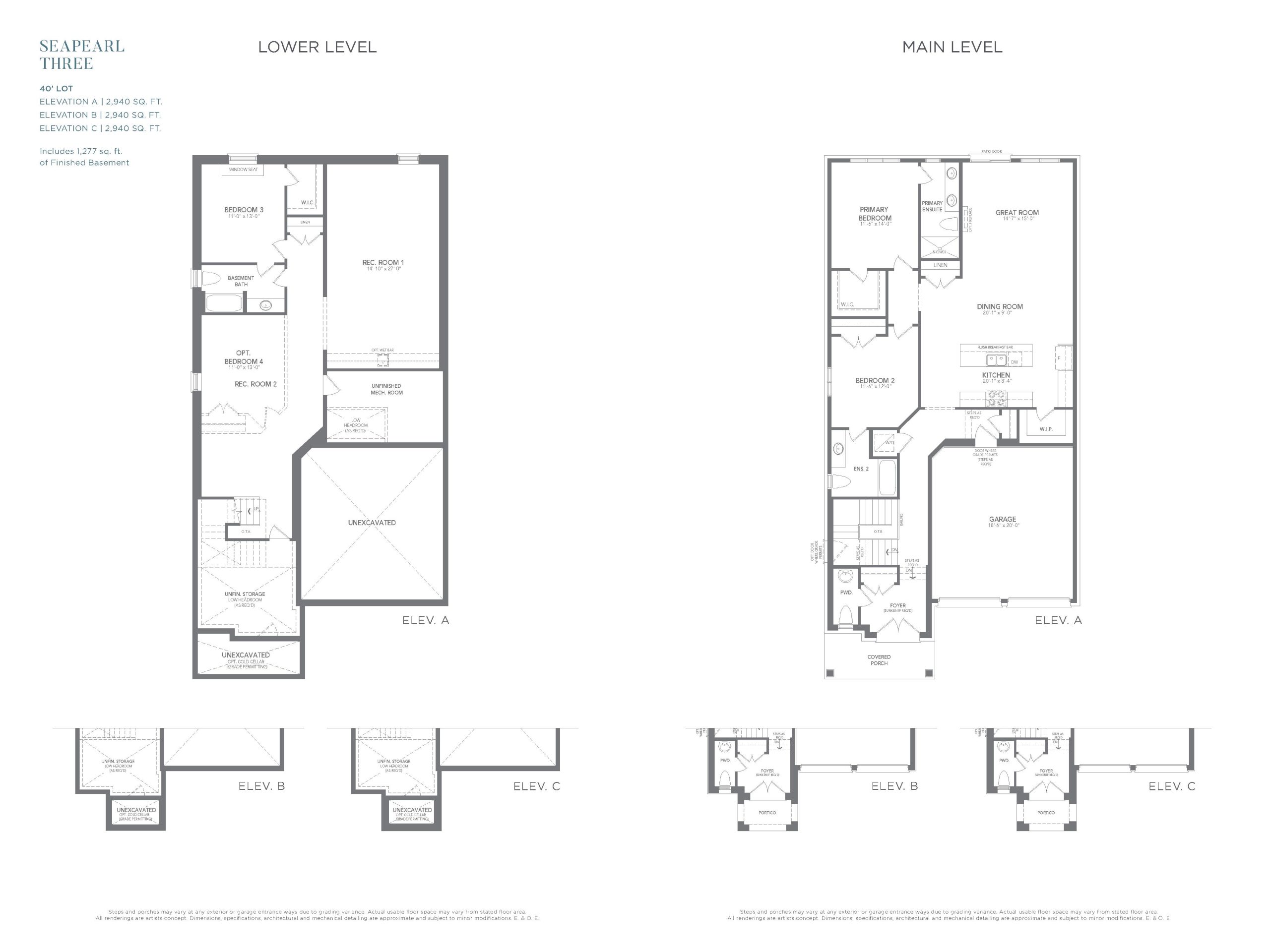 Seapearl 3 floor plan