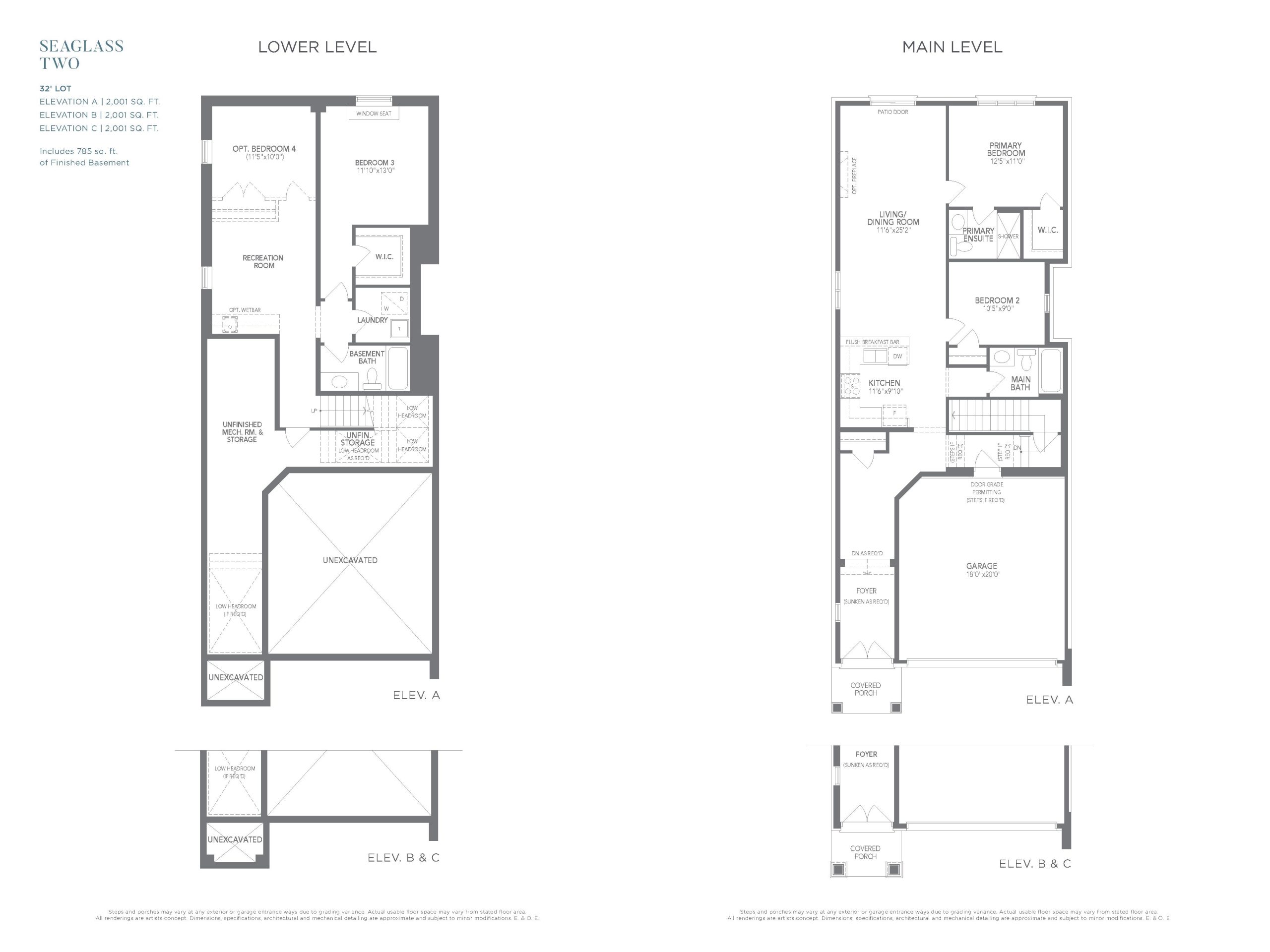 Seaglass 2 floor plan