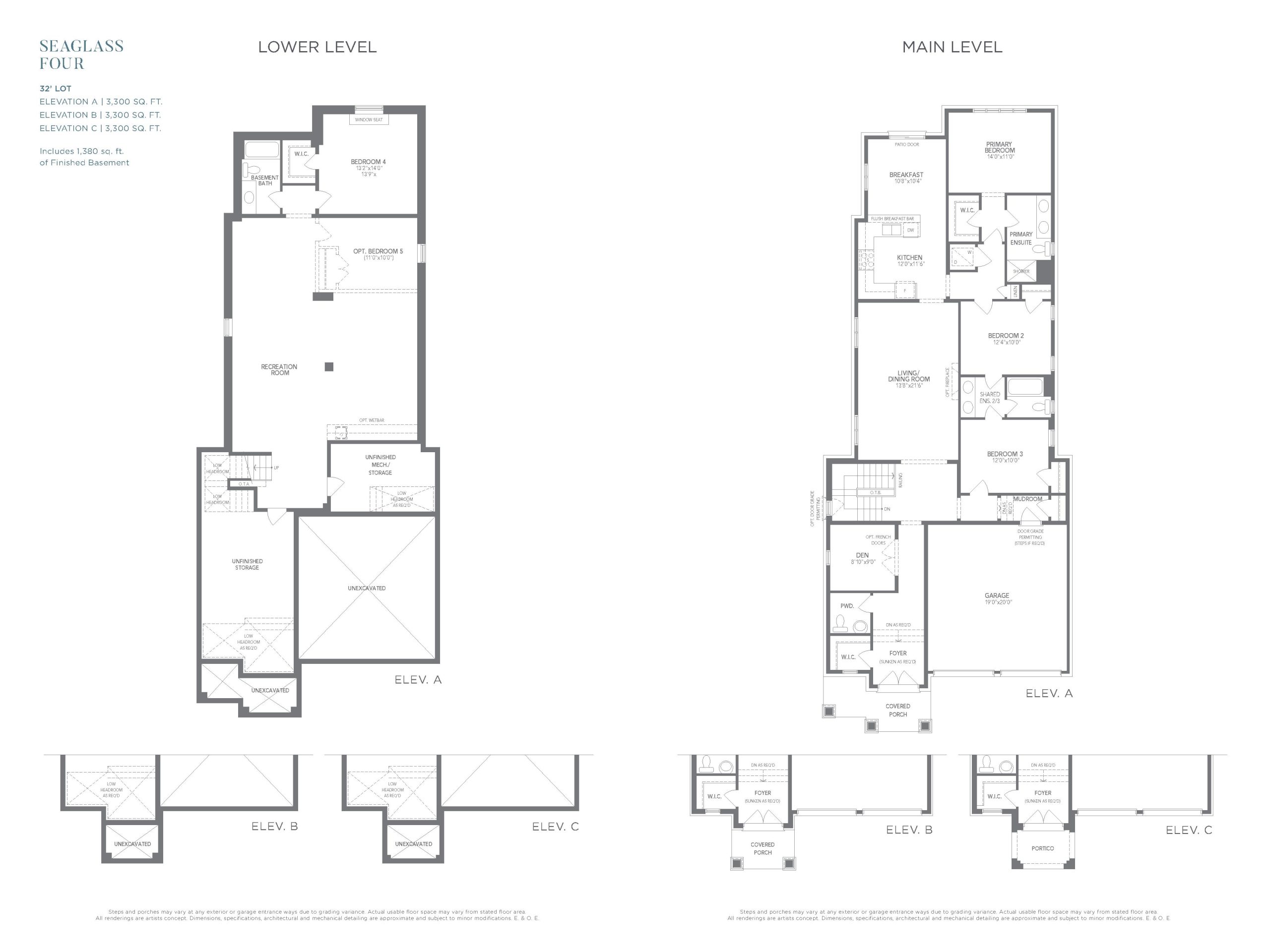 Seaglass 4 floor plan
