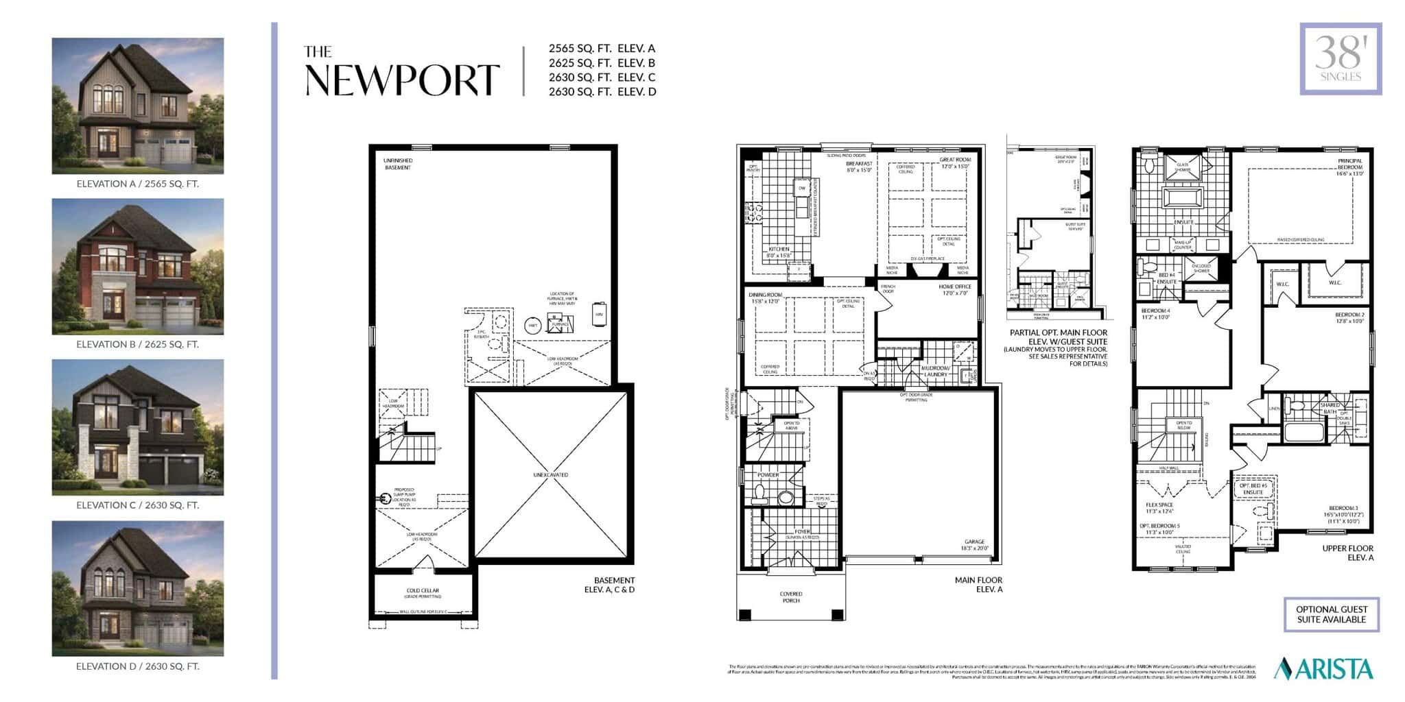 The Newport floor plan