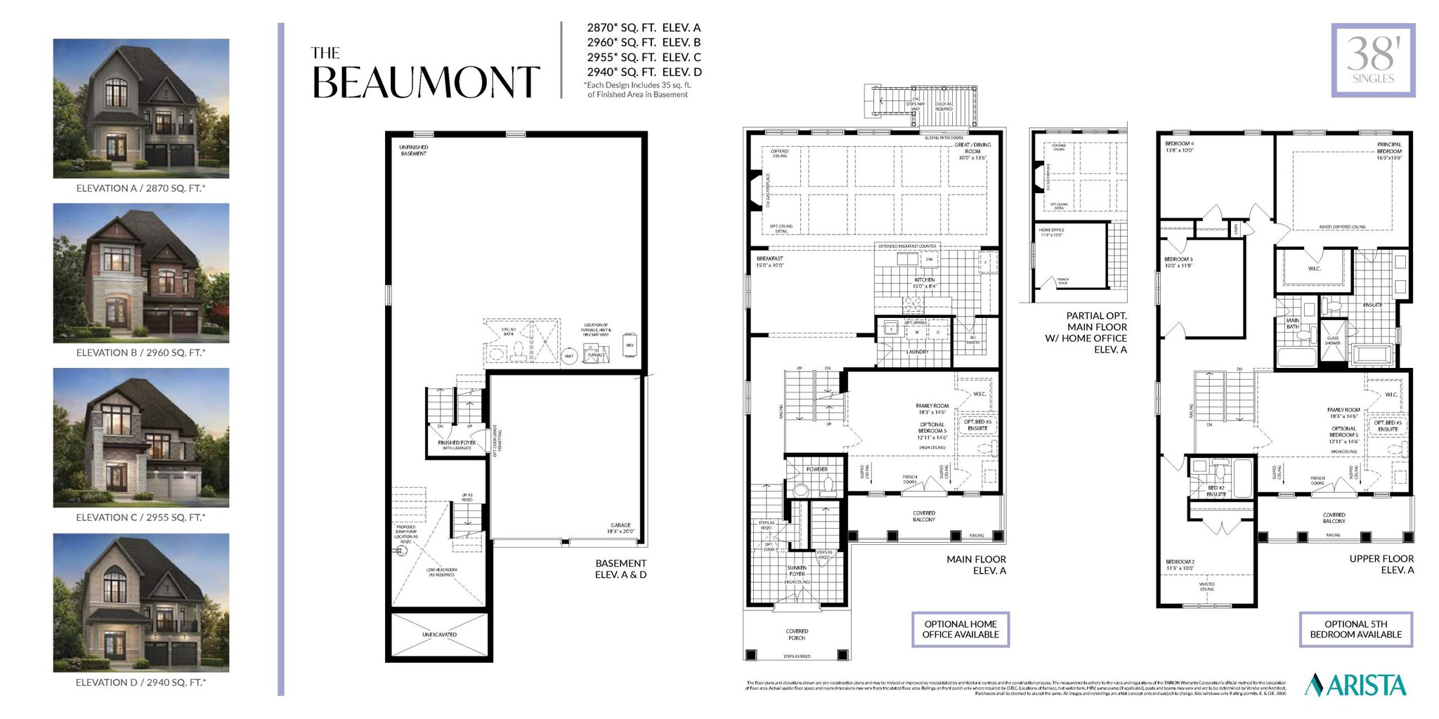 The Beaumont floor plan