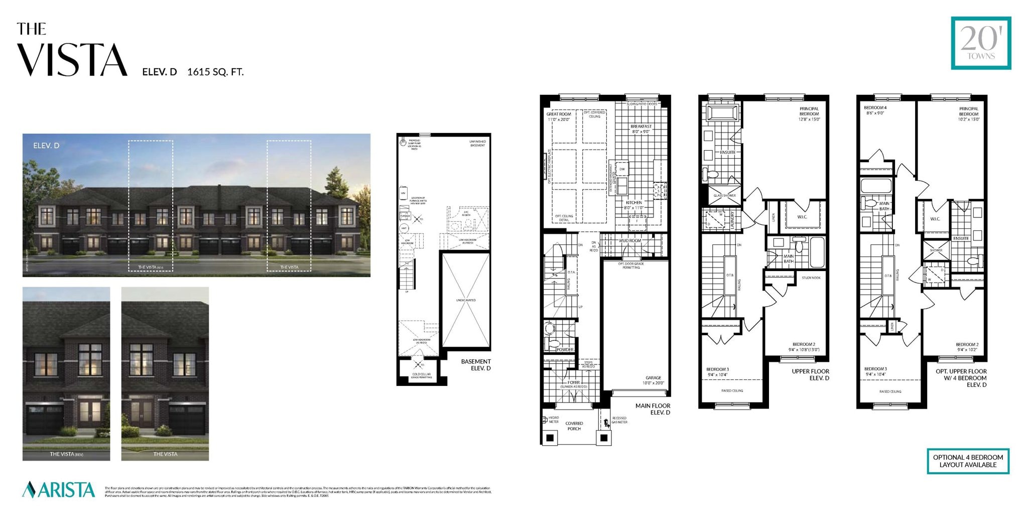 The Vista floor plan
