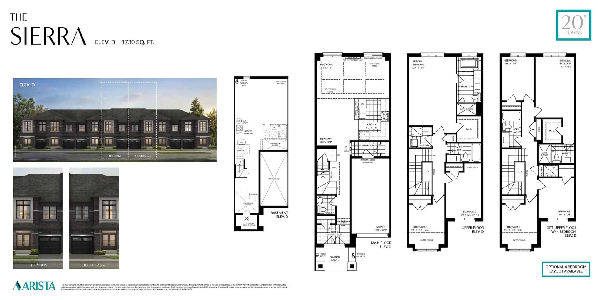 The Sierra floor plan