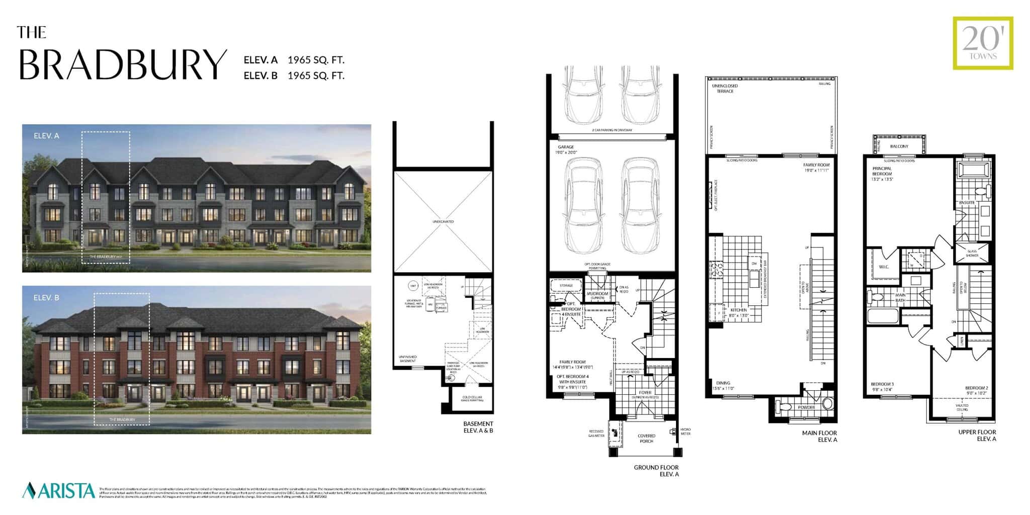The Bradbury floor plan