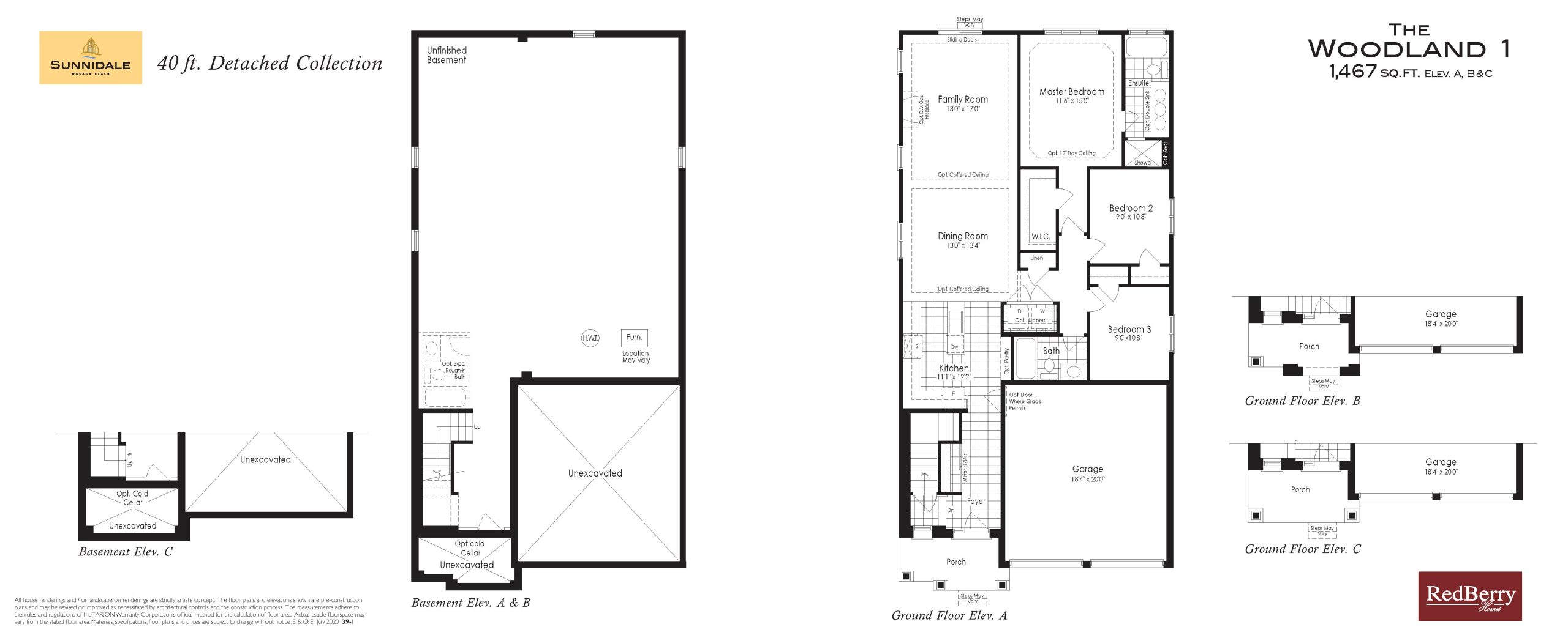 The Woodland 1 floor plan