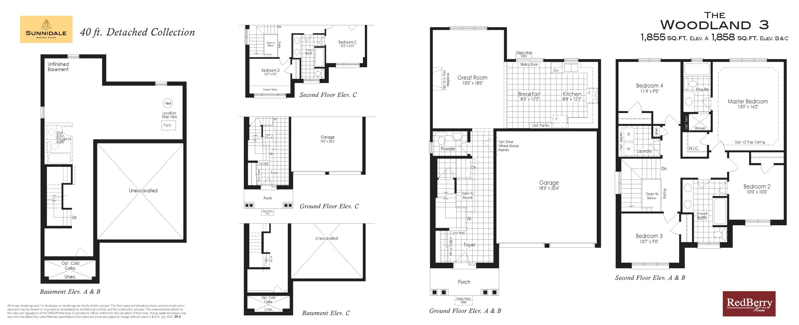 The Woodland 3 floor plan